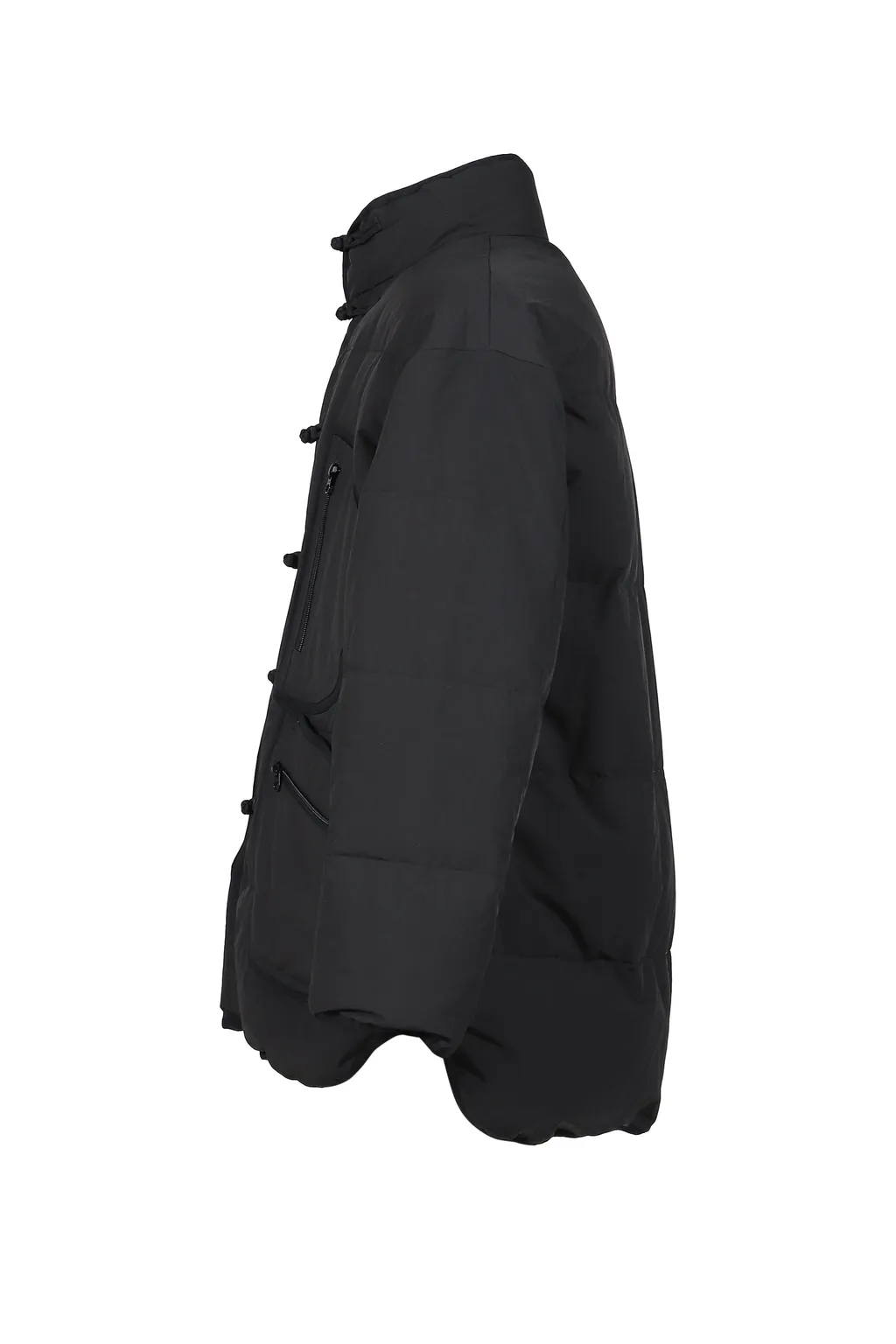 Weather Chinese Down Jacket / Blk