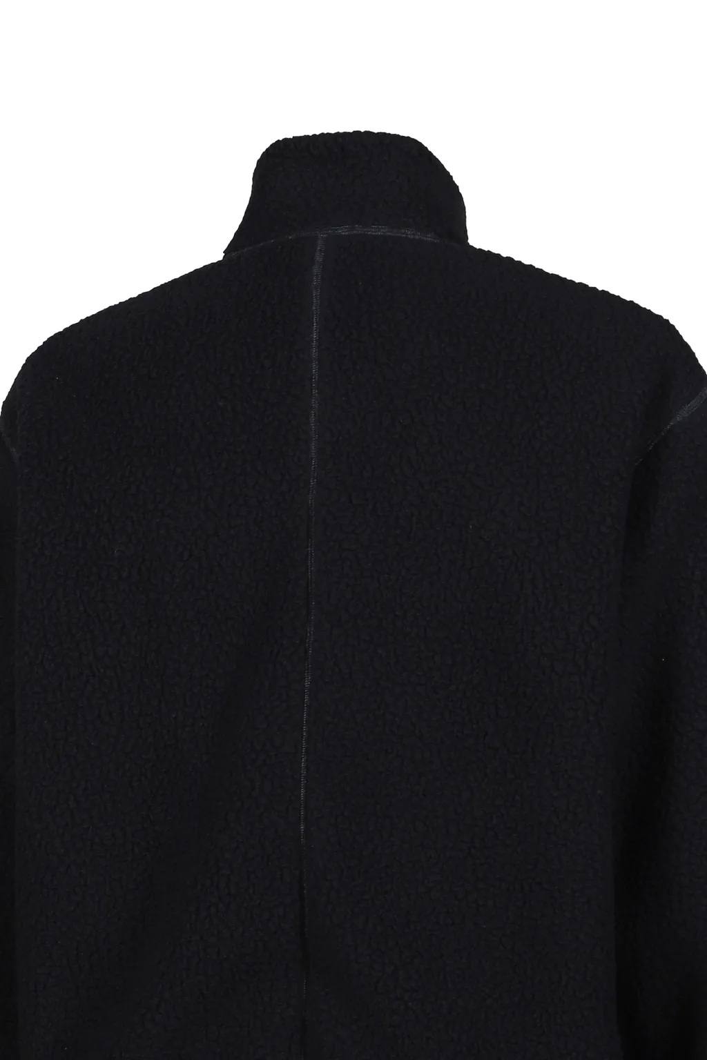 Fleece Liner Nylon Zip Up Jacket / Weather Mj Connection / Blk