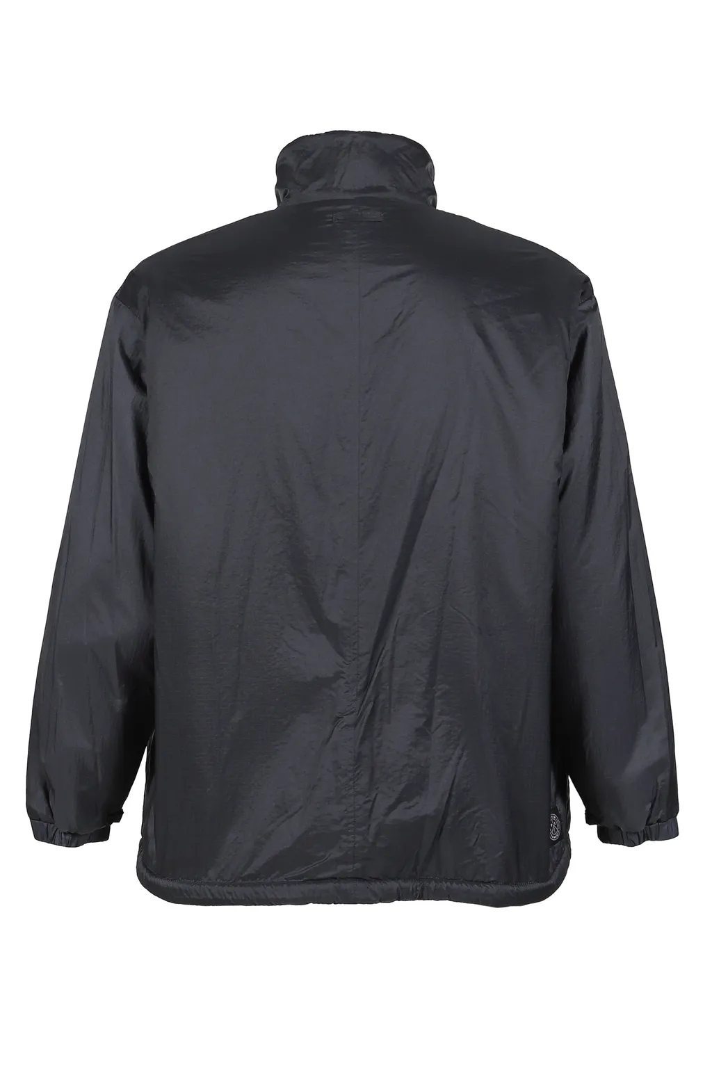 Fleece Liner Nylon Zip Up Jacket / Weather Mj Connection / Blk