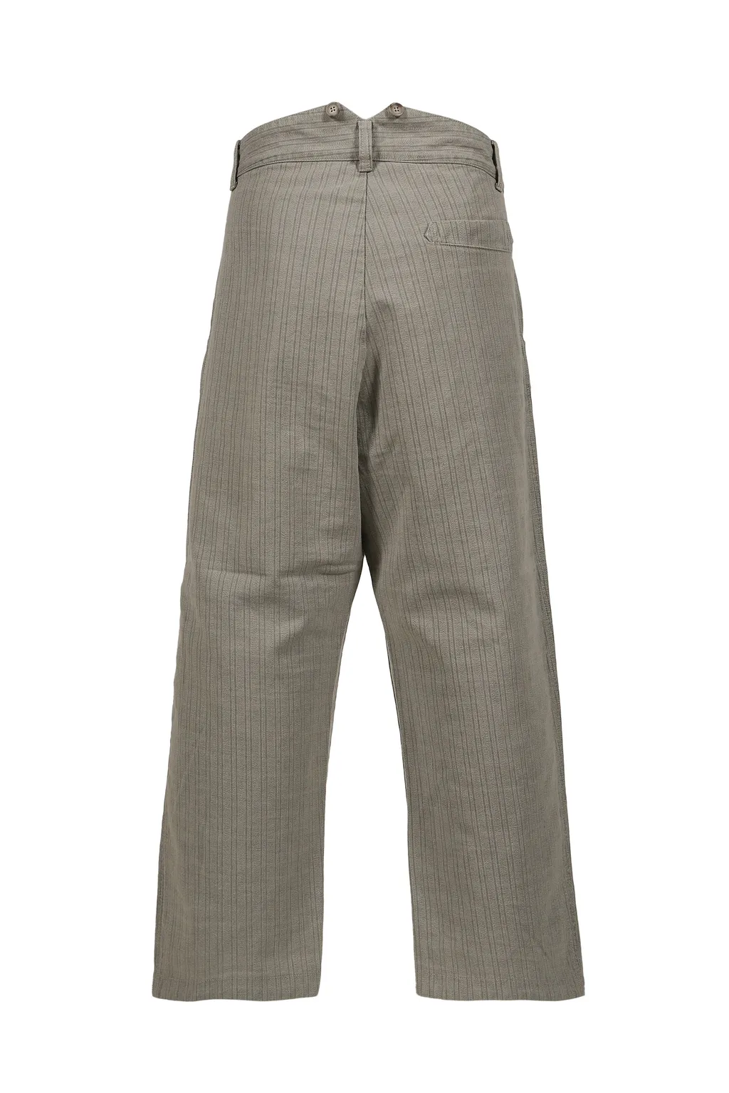 Faded Stripe Fatty Pants / Gry