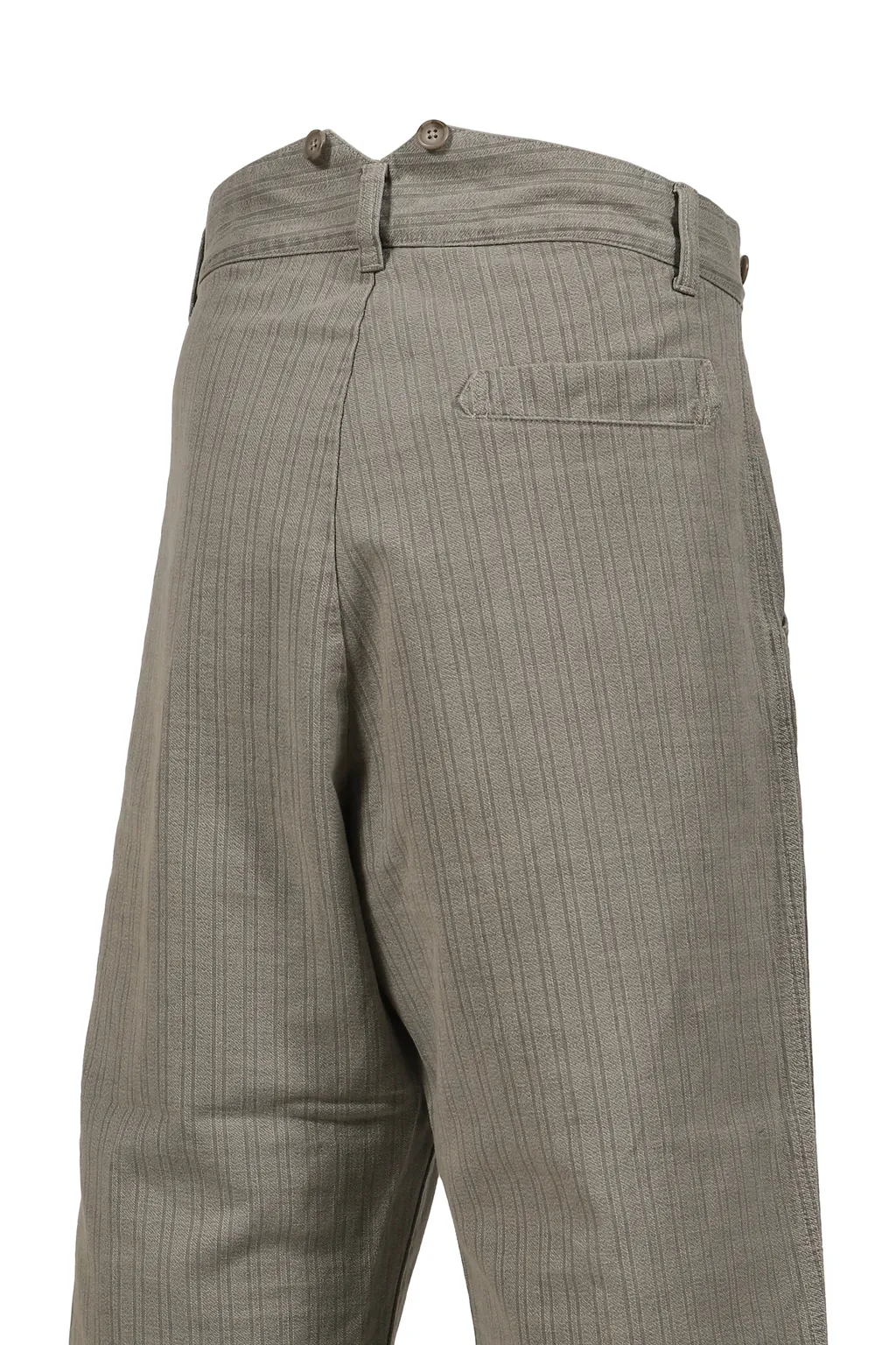 Faded Stripe Fatty Pants / Gry