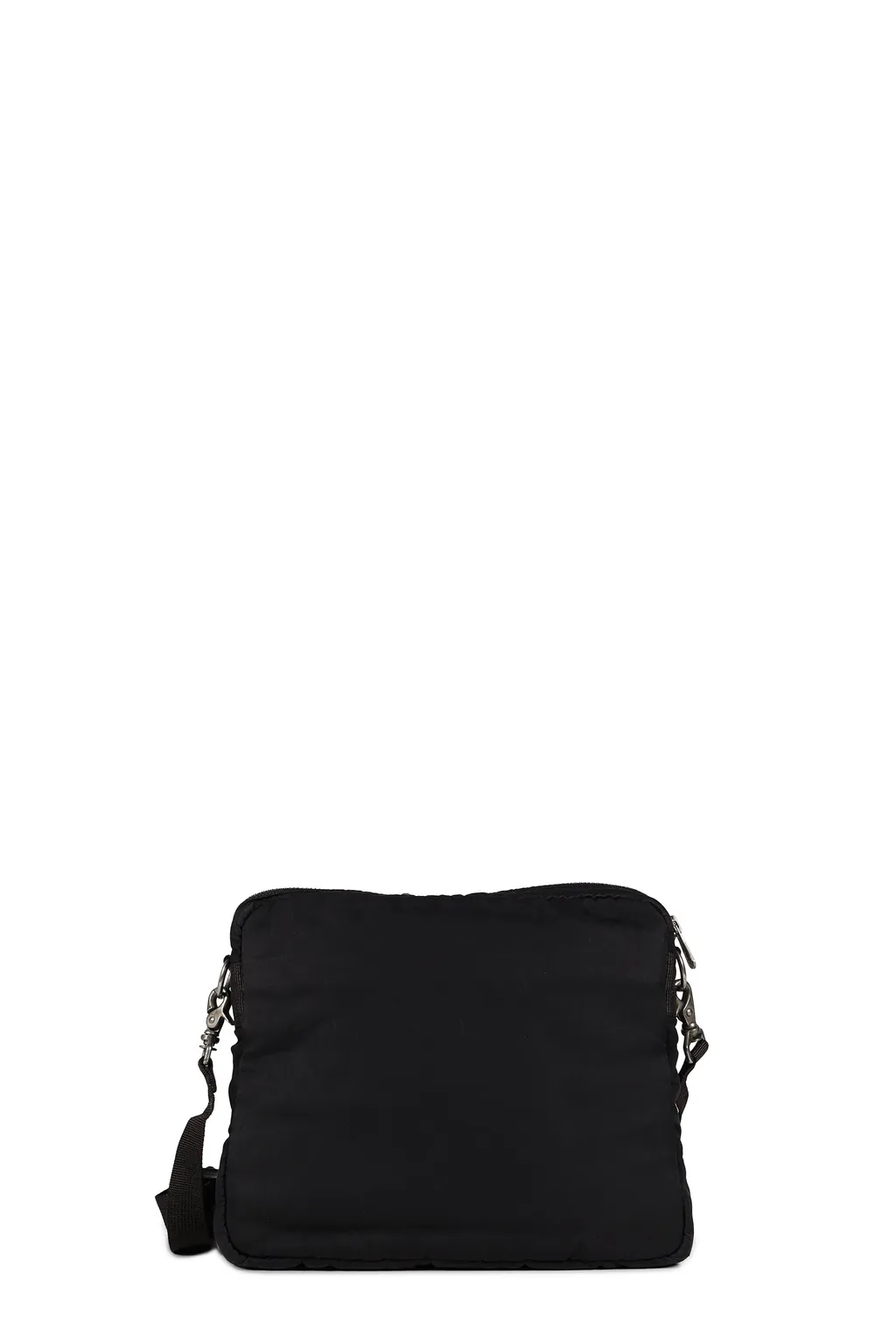 Super Nylon Simple Shoulder Bag / Blk