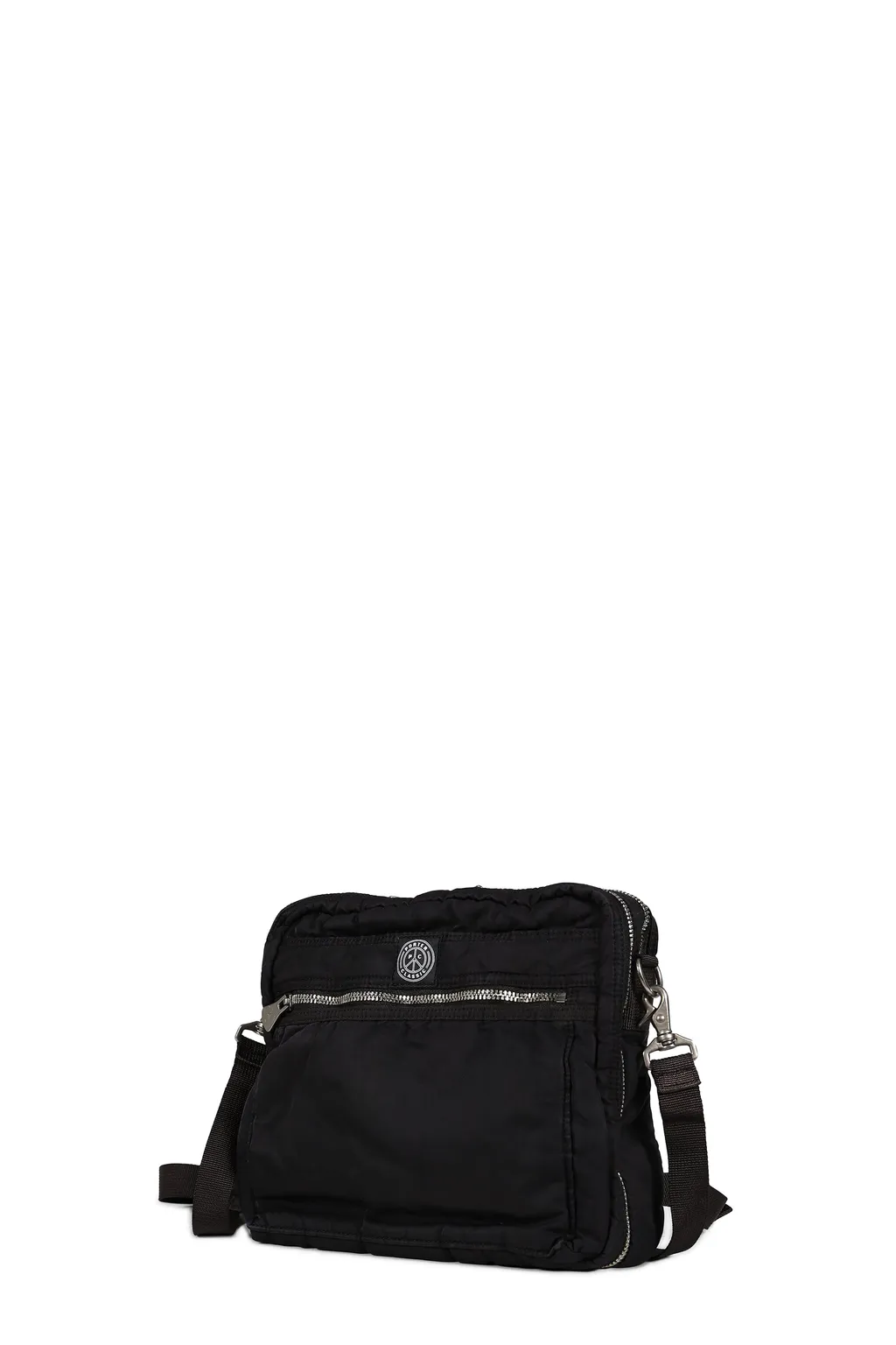 Super Nylon Simple Shoulder Bag / Blk