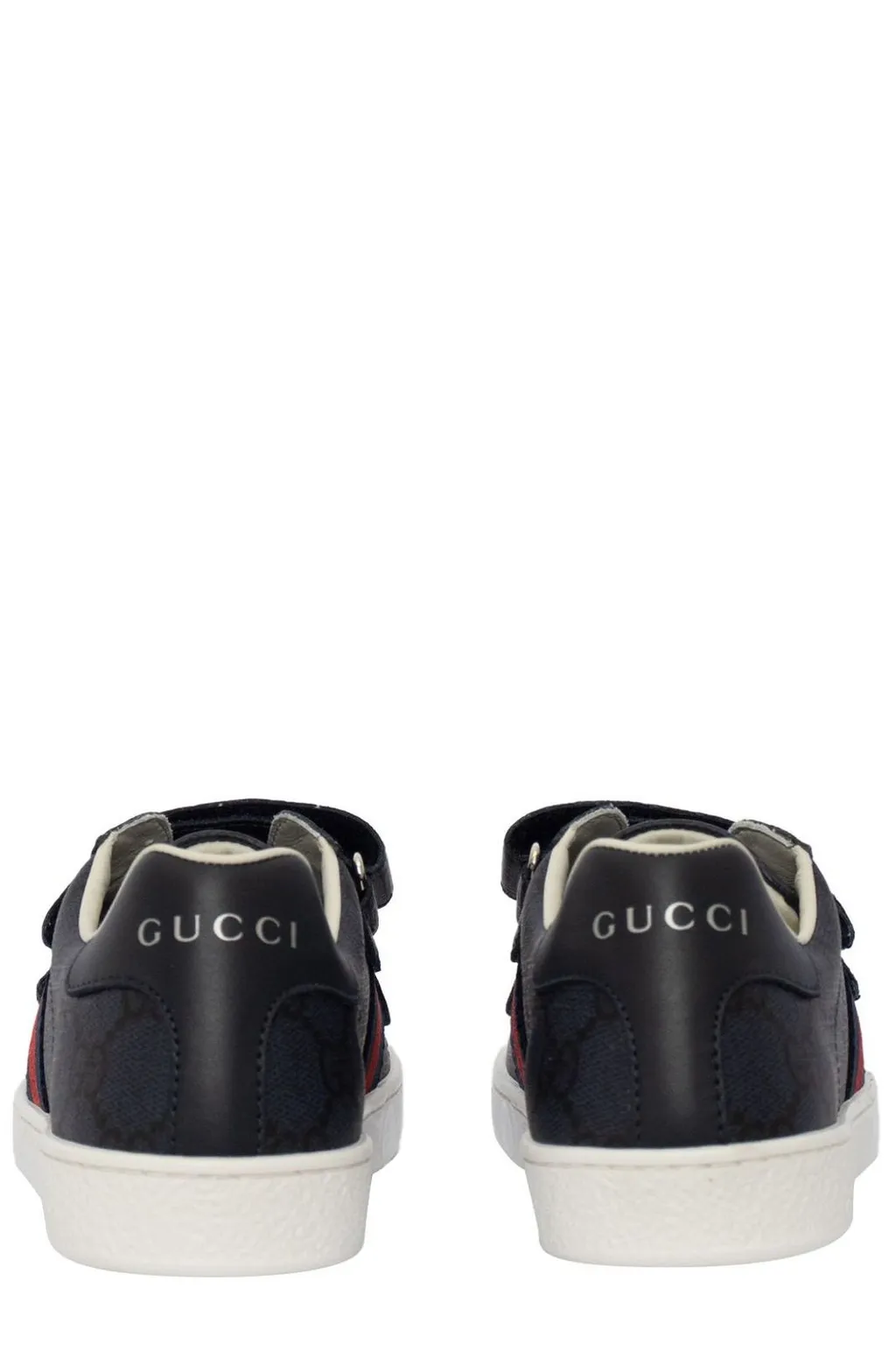 Gucci Kids Ace Touch-Strapped Sneakers