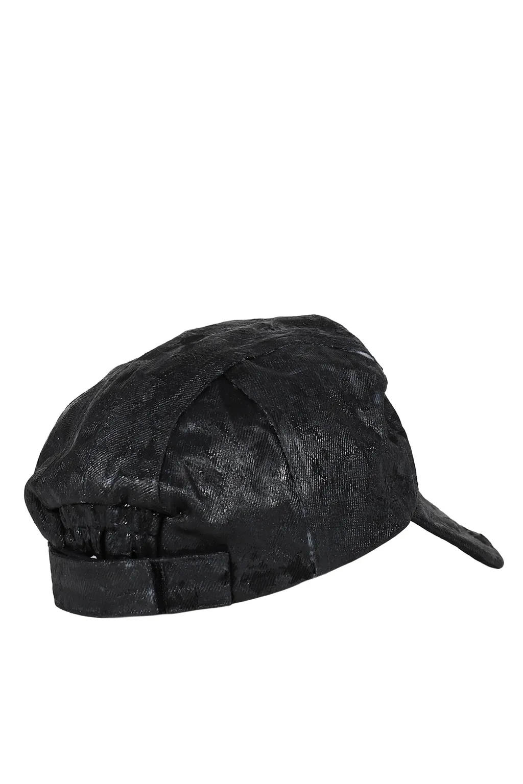 Hand Coated Horse Shoe Crab Cap / Oil Blk