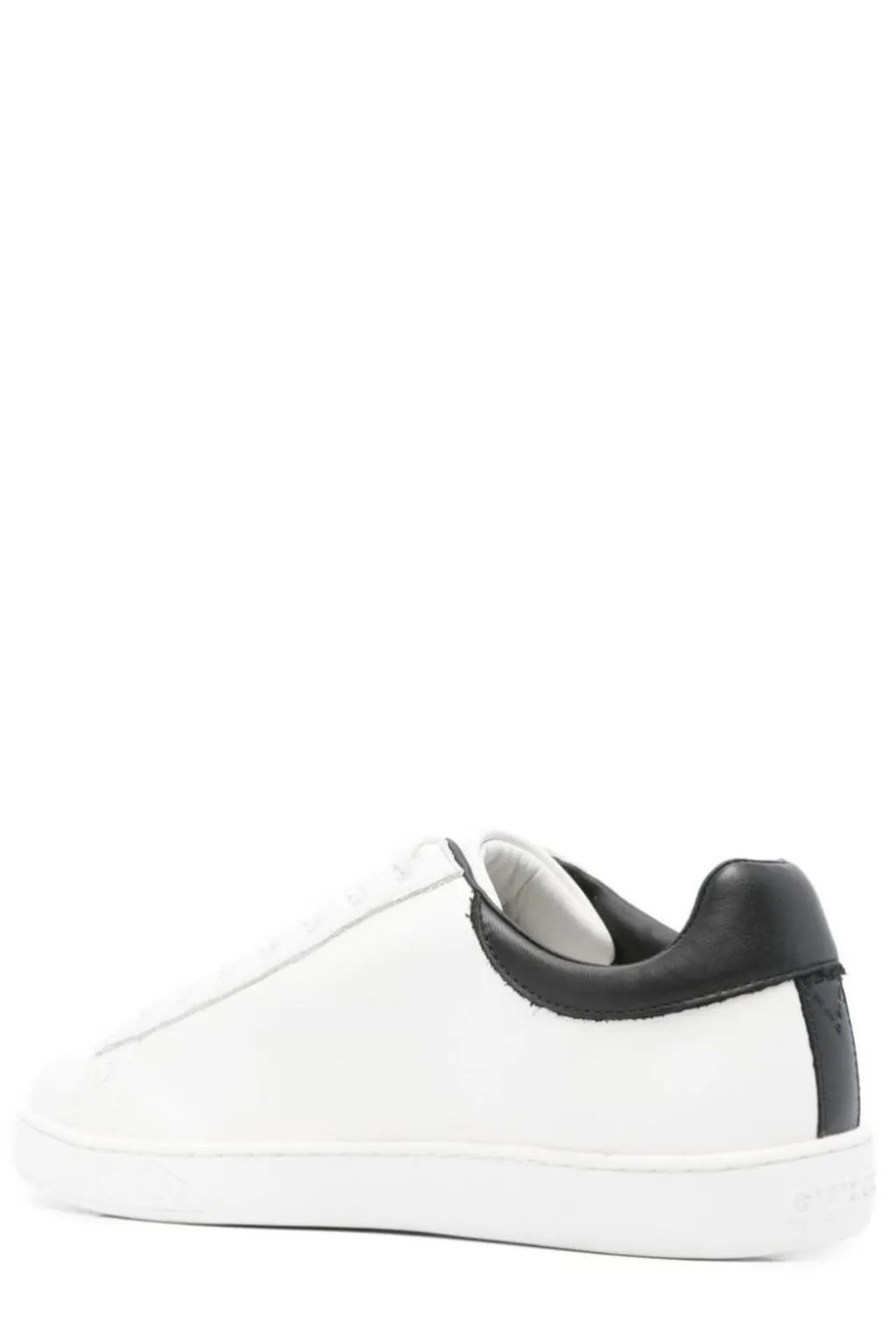 Guess Logo Embossed Lace-Up Sneakers