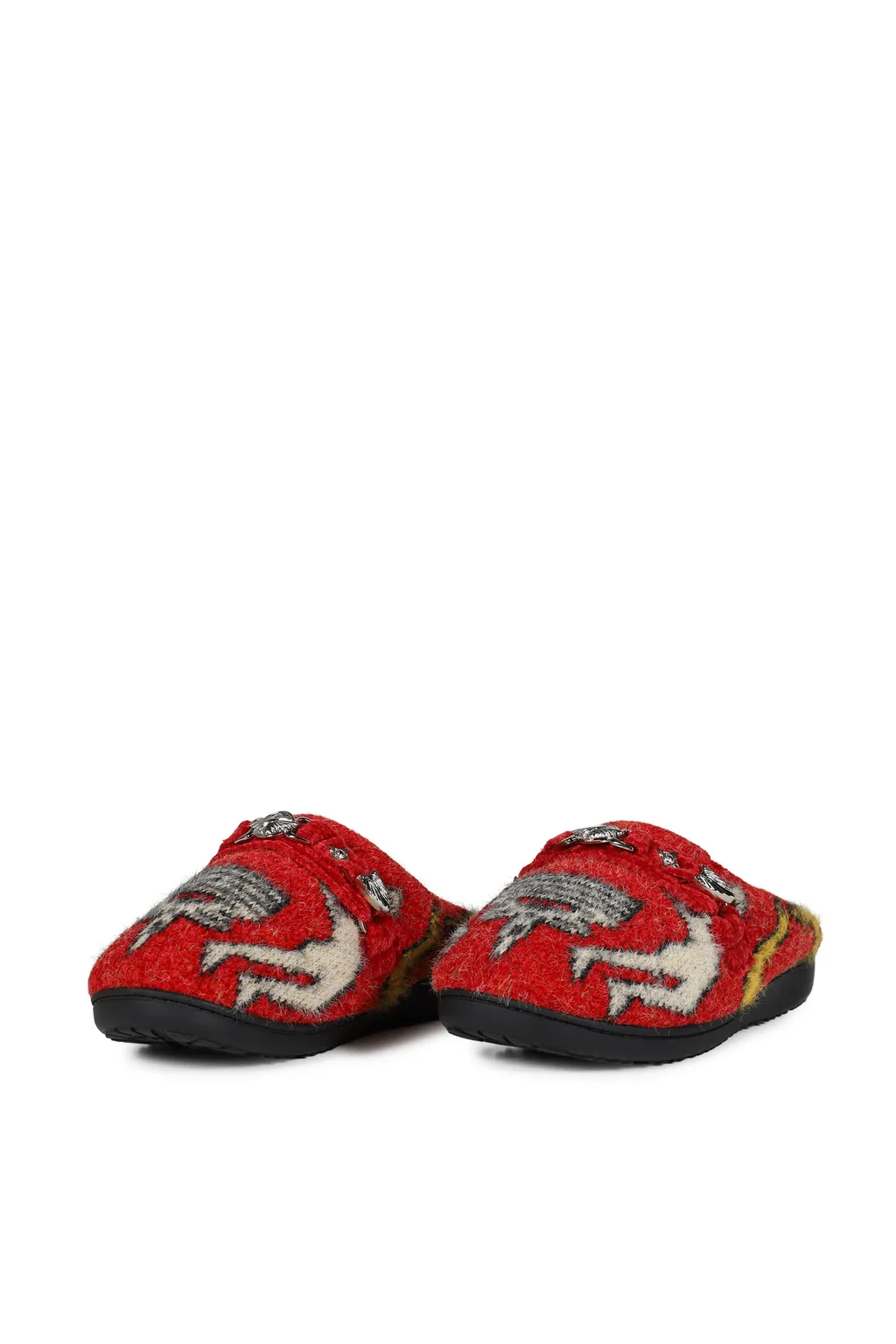 Knit Slip-On / Red