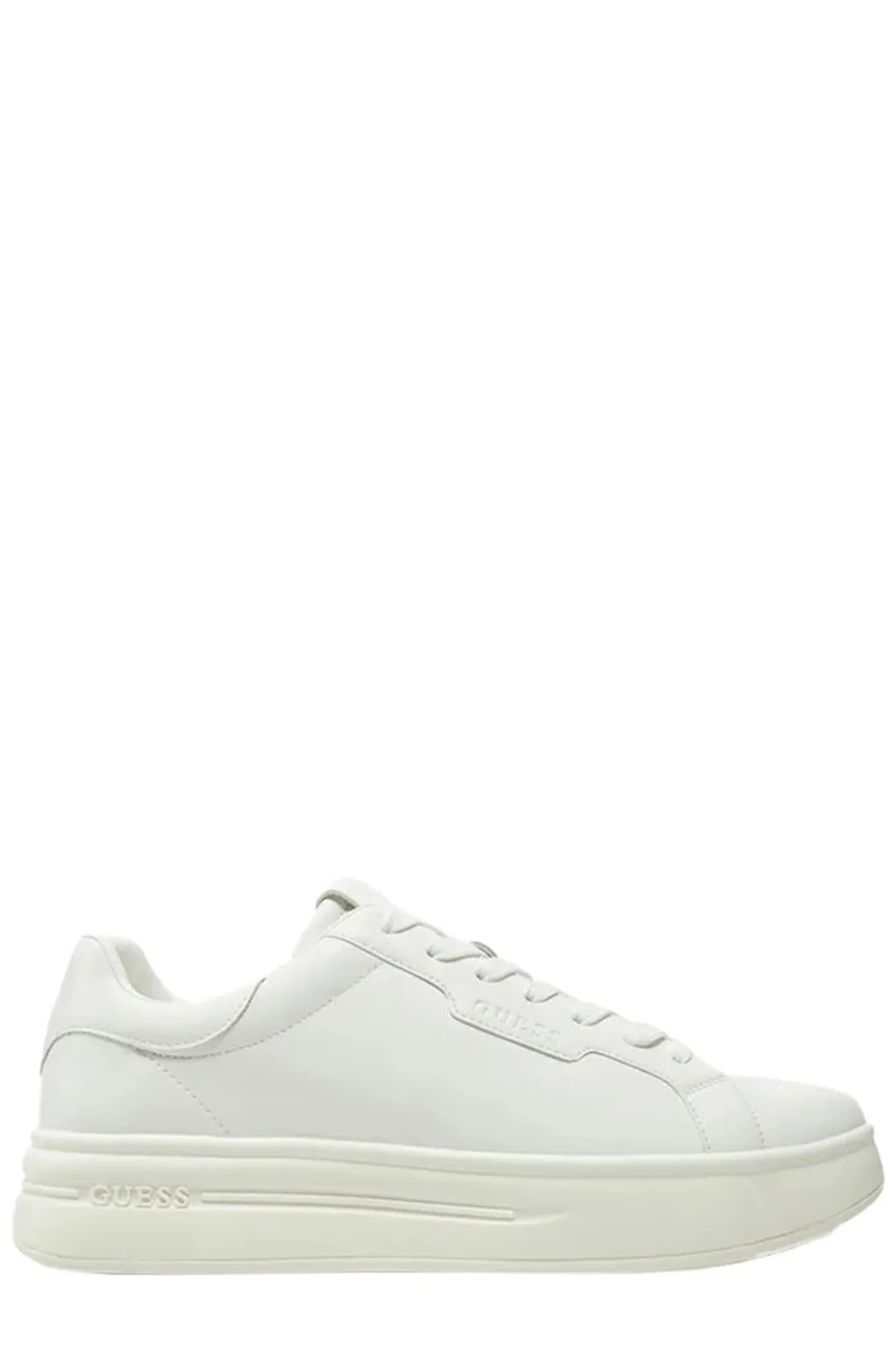 Guess Logo-Debossed Lace-Up Sneakers