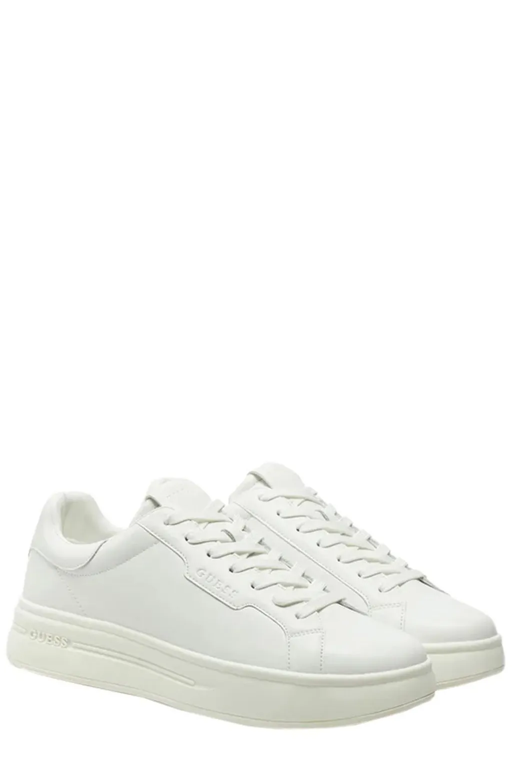Guess Logo-Debossed Lace-Up Sneakers