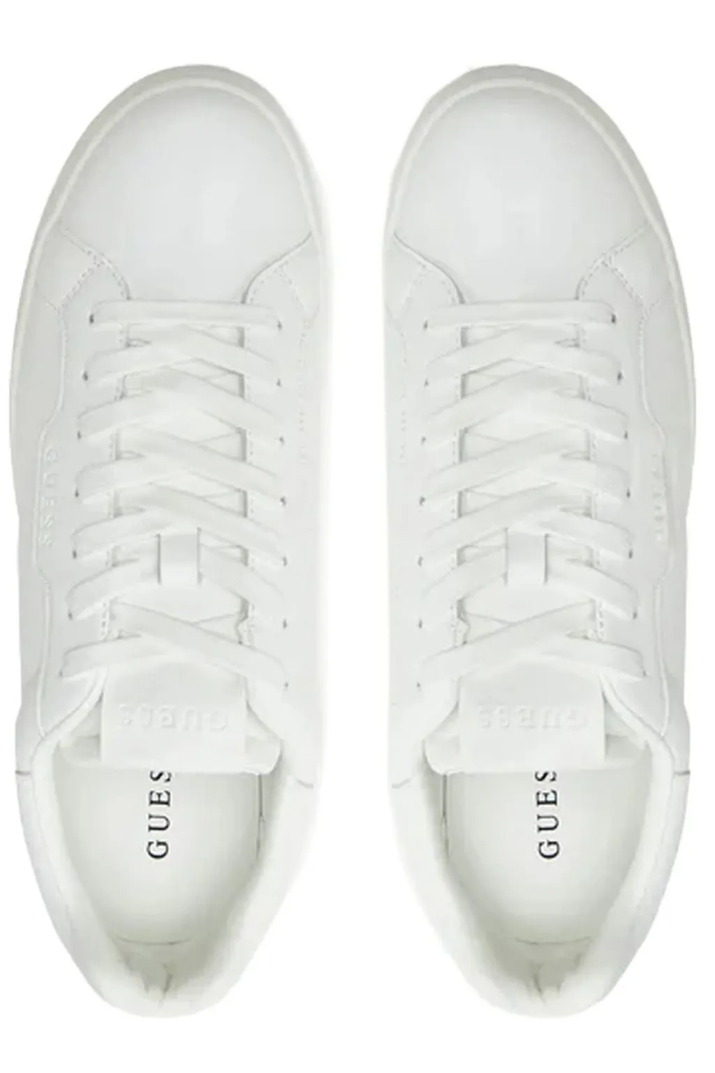 Guess Logo-Debossed Lace-Up Sneakers