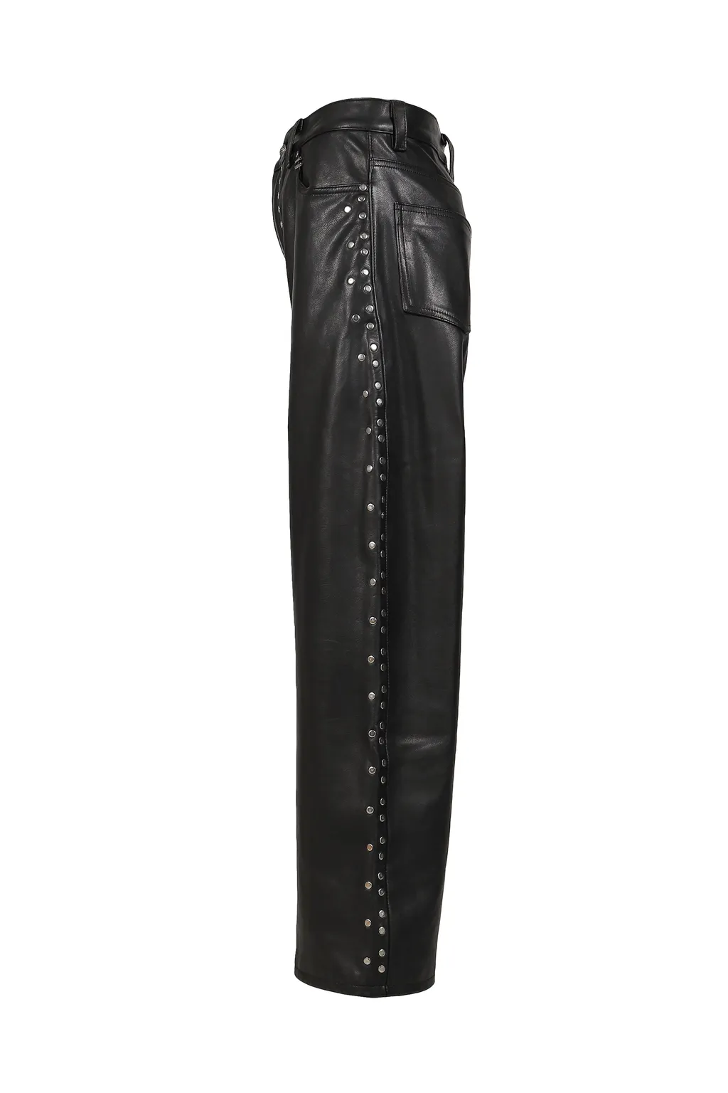 David Leather Pants / Black