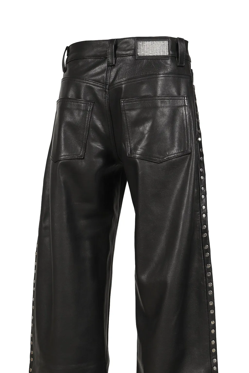 David Leather Pants / Black