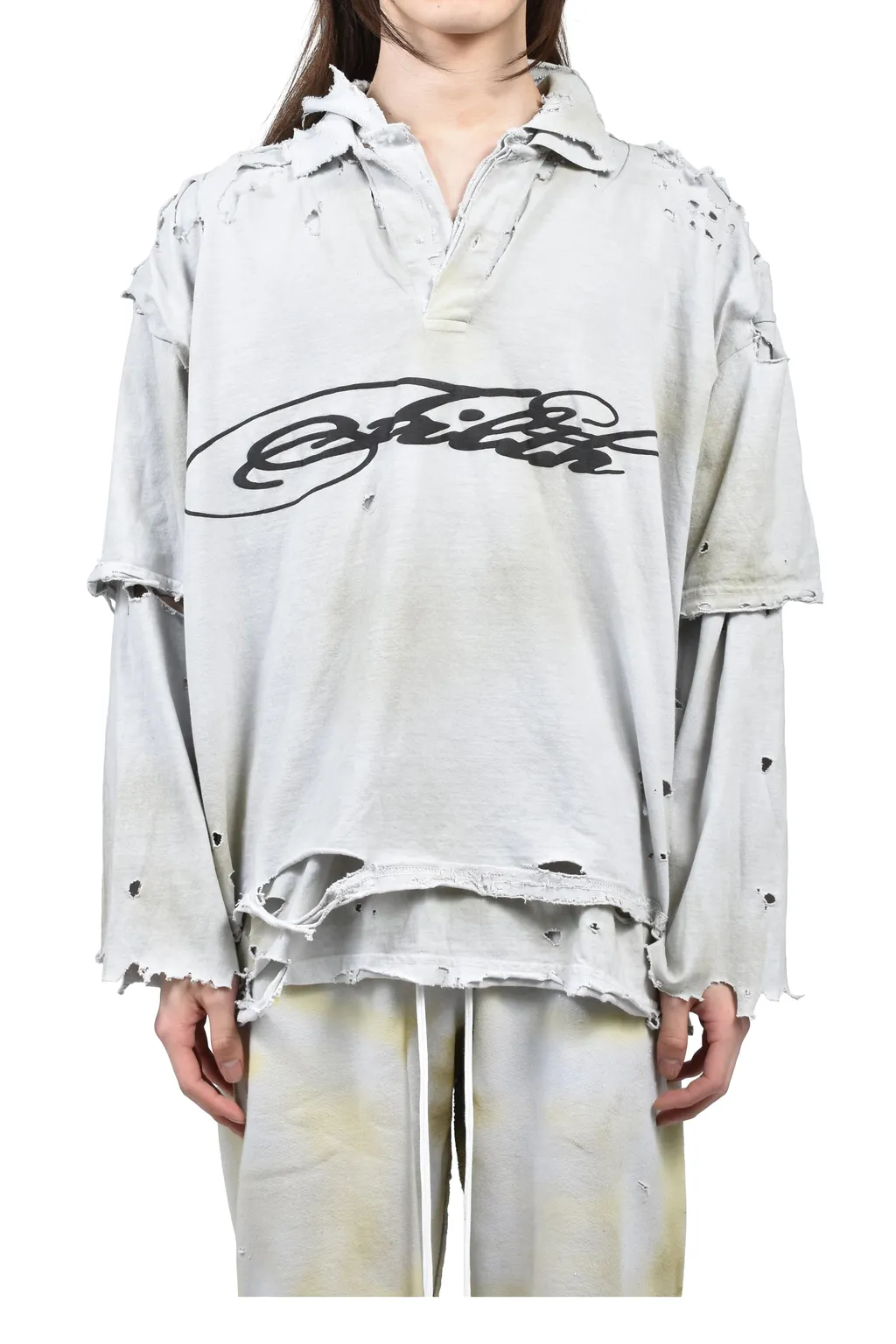 Frat Long Sleeve / Dirt Dirty Wht