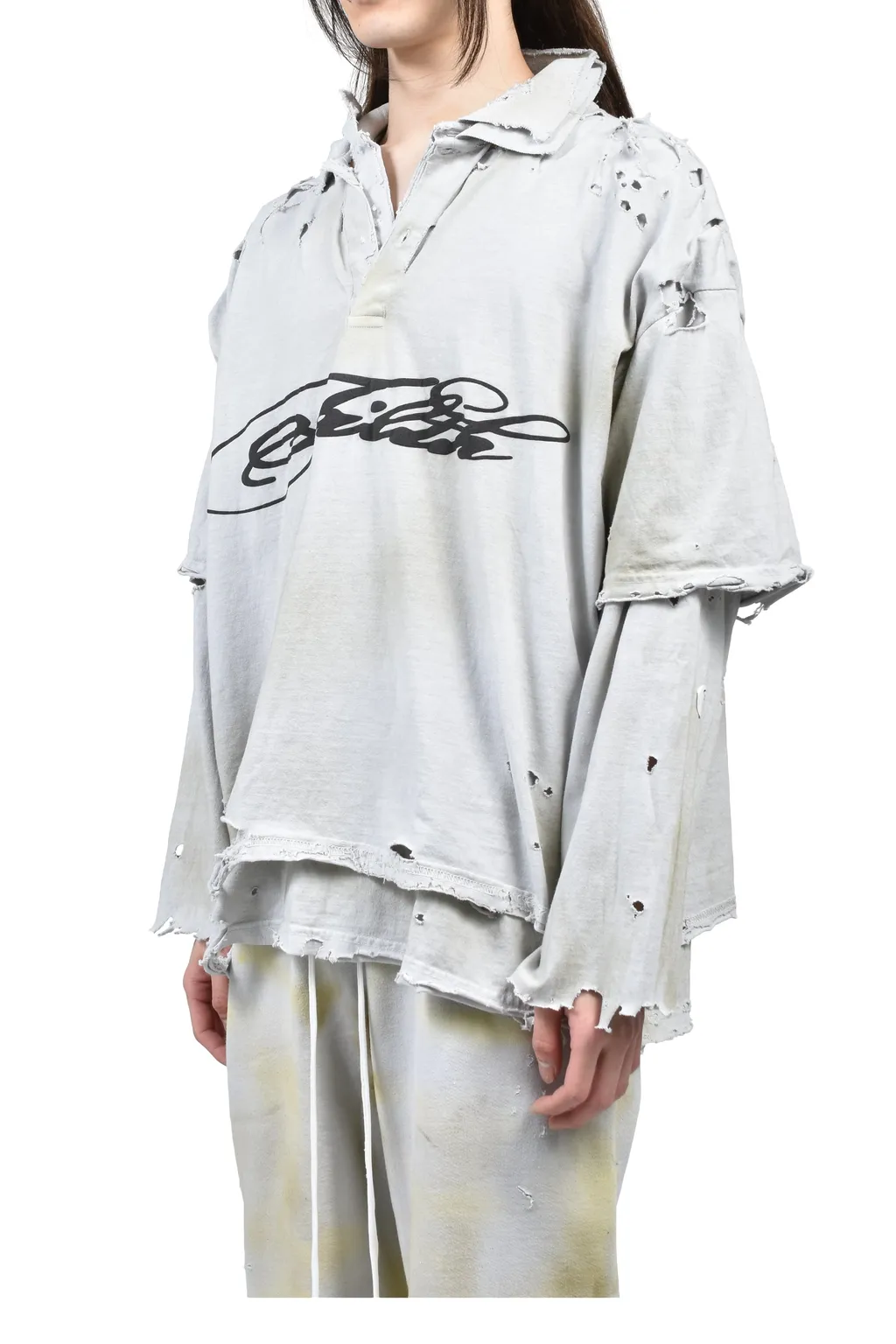 Frat Long Sleeve / Dirt Dirty Wht