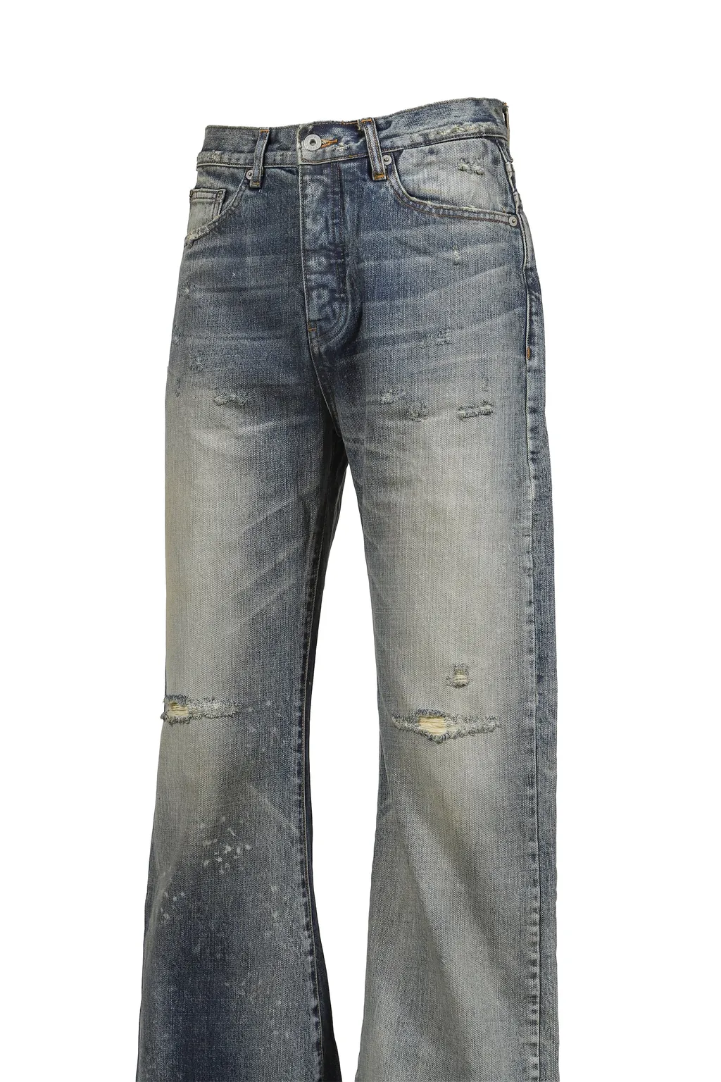 Japanese Used Denim Loose Flared Fit / Ind