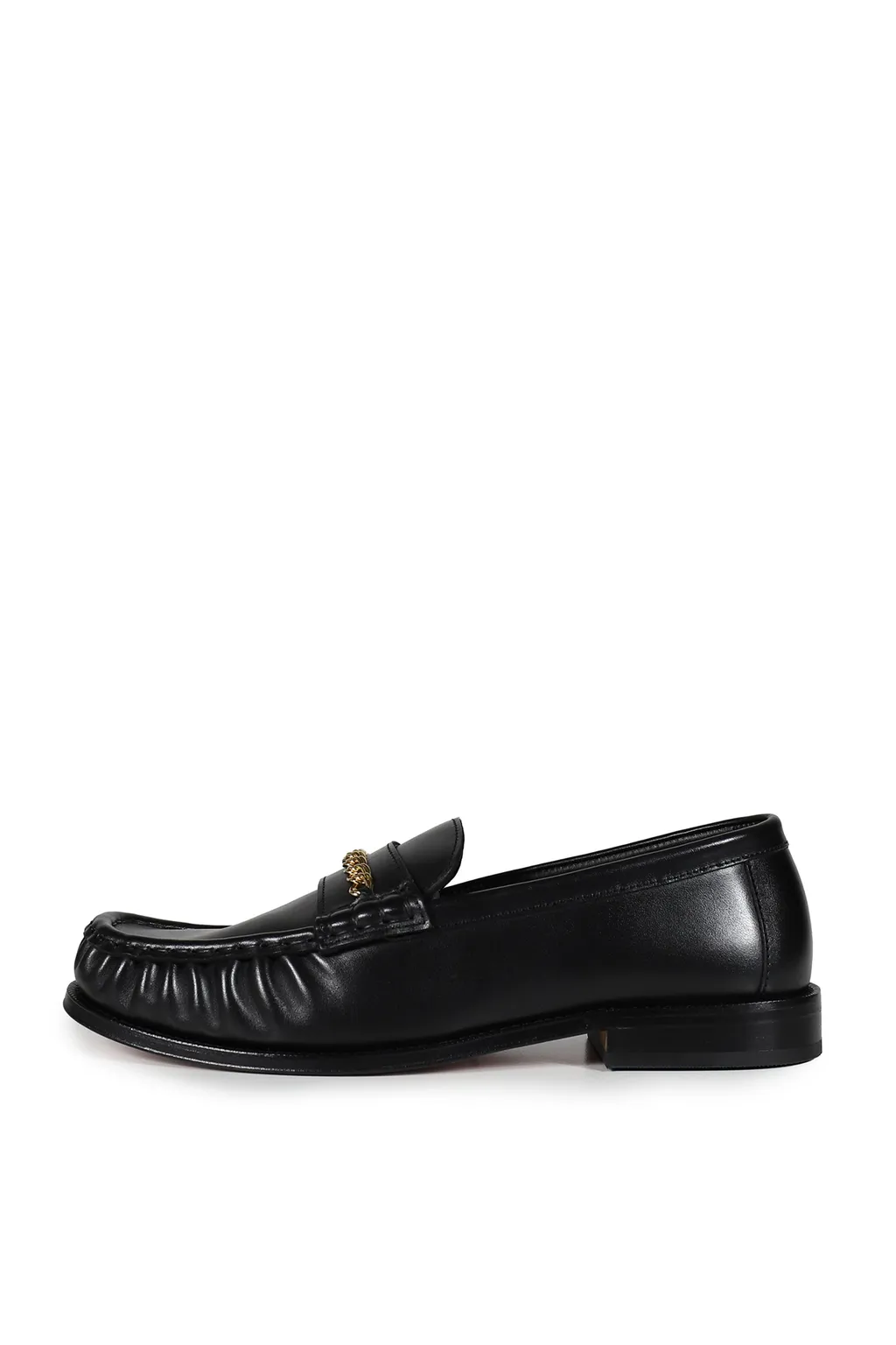 Gold Chain ​​Loafers / Blk Gld
