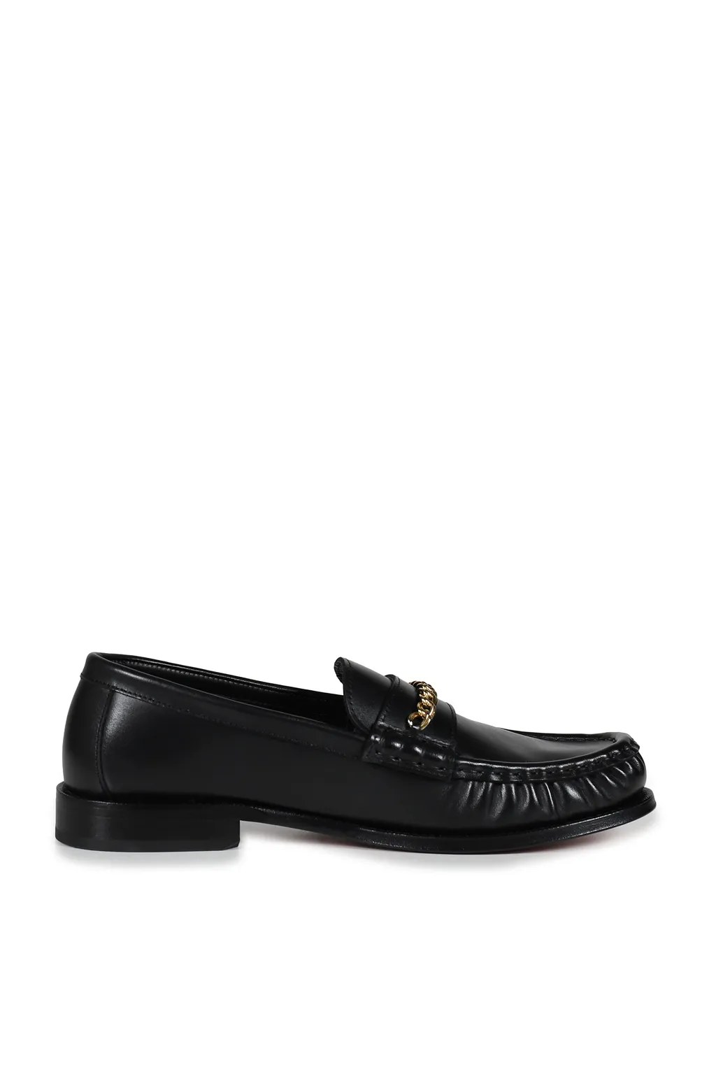 Gold Chain ​​Loafers / Blk Gld