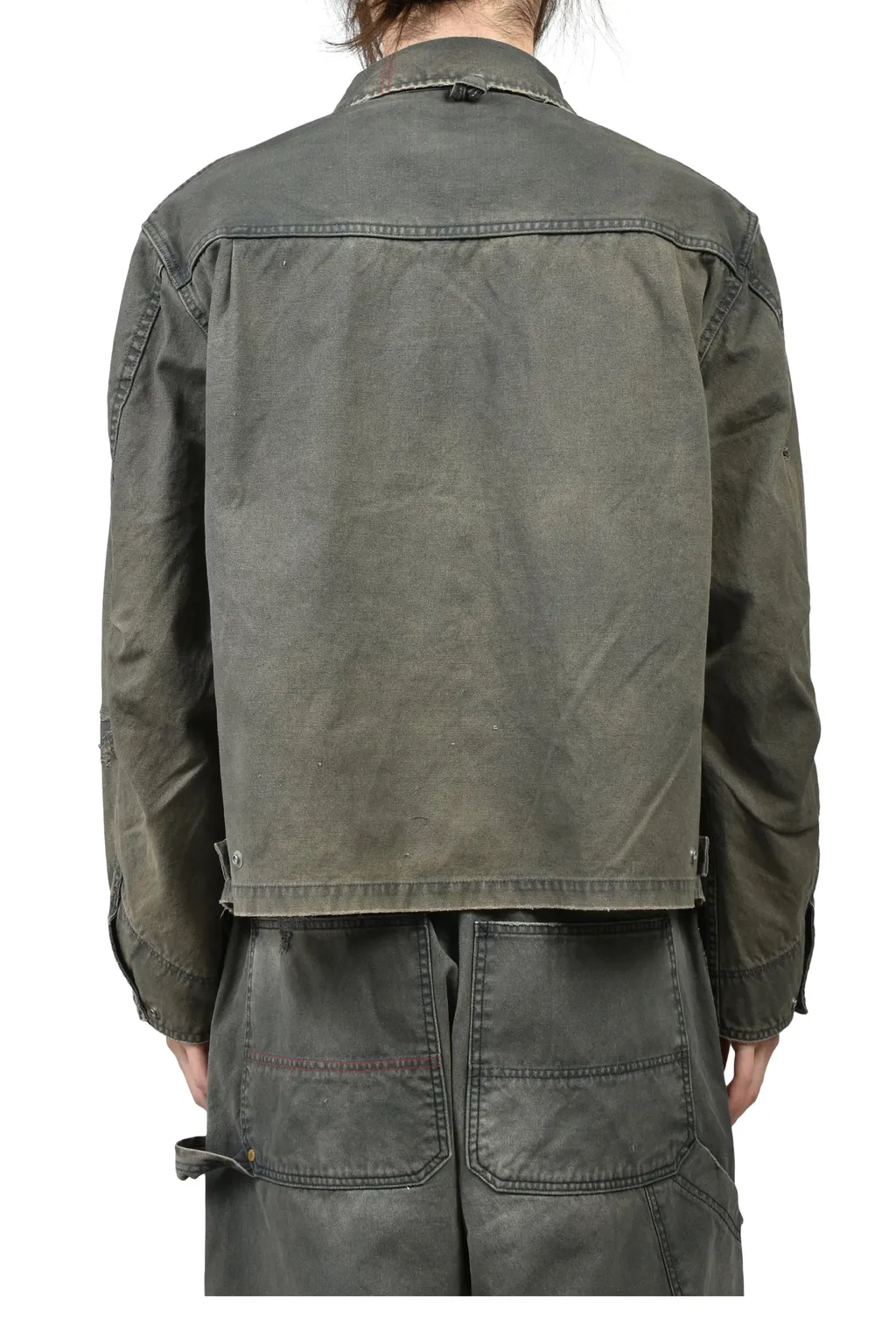 Remaked Detroit Duck Jacket / Blk