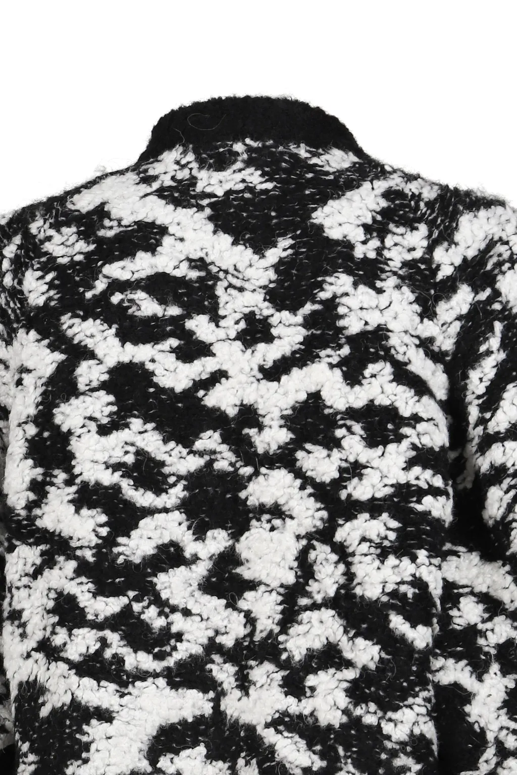 Giant Leopard Pull Over / Blk / Wht