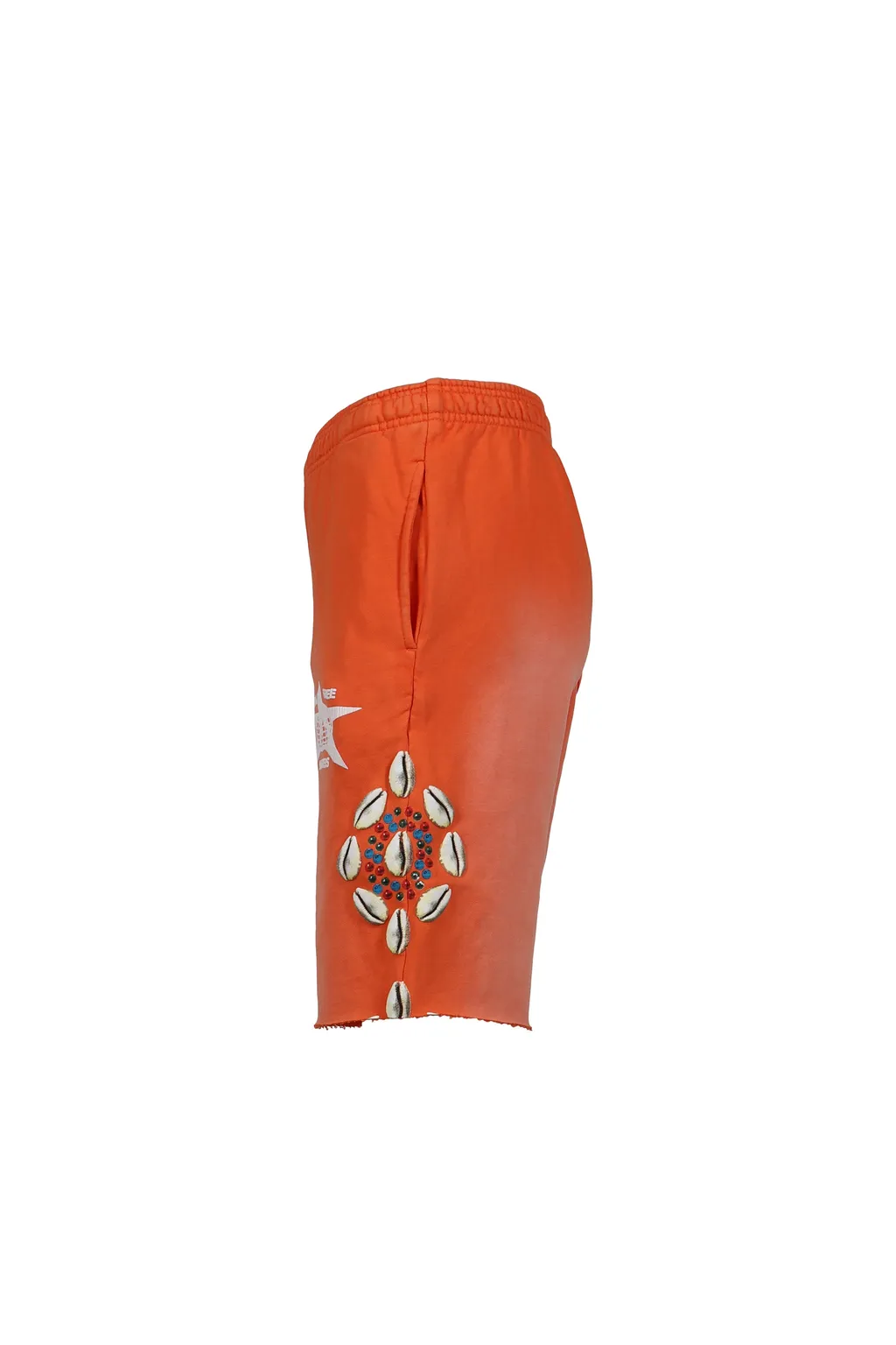 Cowrie Shell Sweatshort / Org