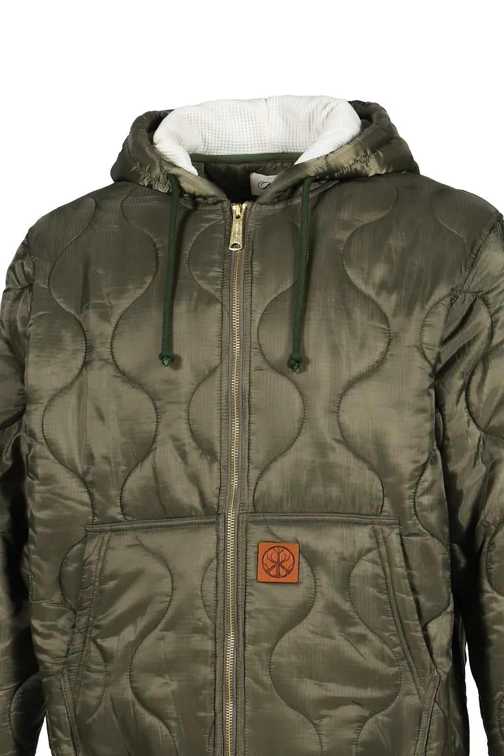 Liner Zip Hoodie / Khaki
