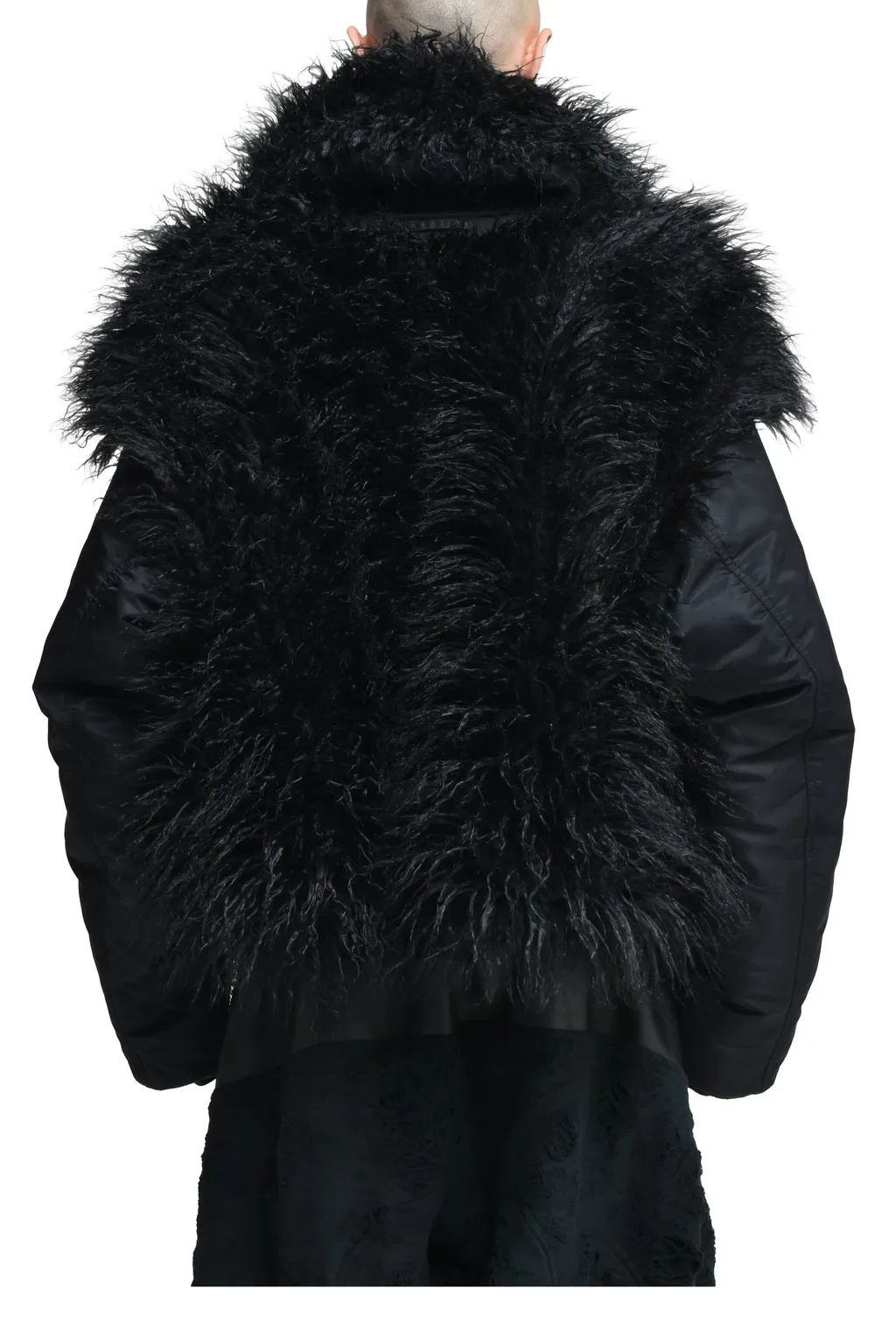 Hairy Reversible Bomber / Core Blk