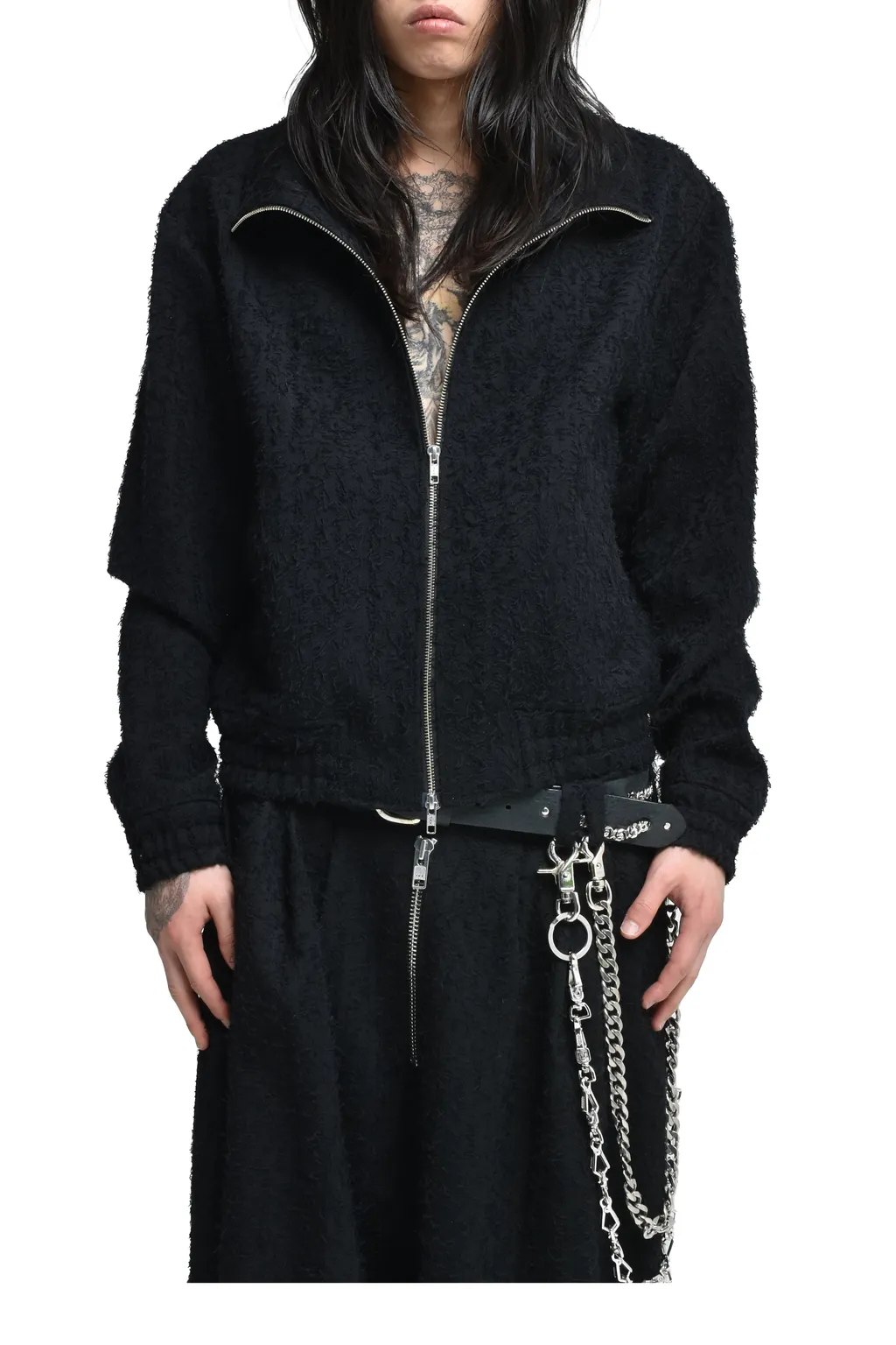 Flyinghair Track Jacket / Black