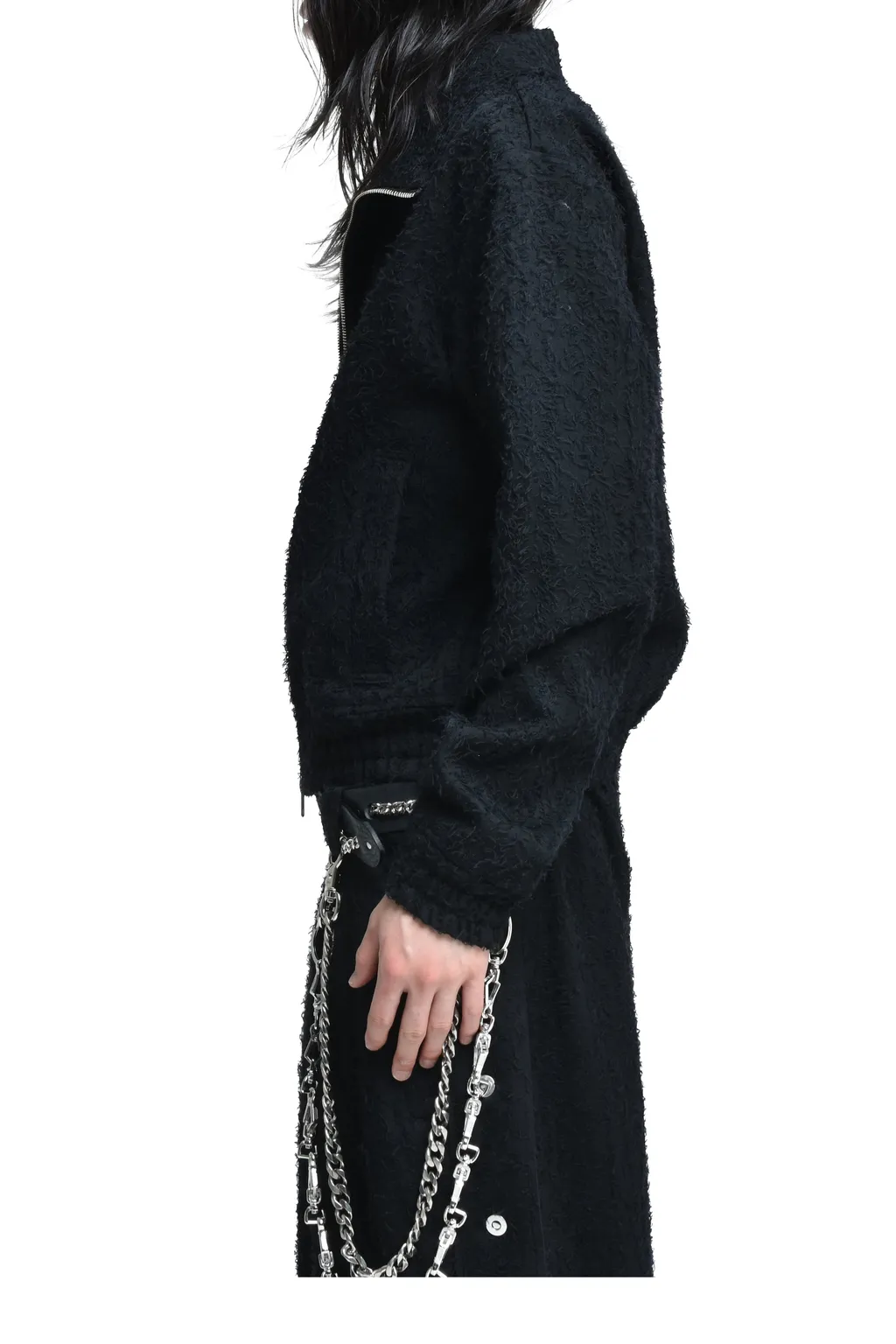 Flyinghair Track Jacket / Black
