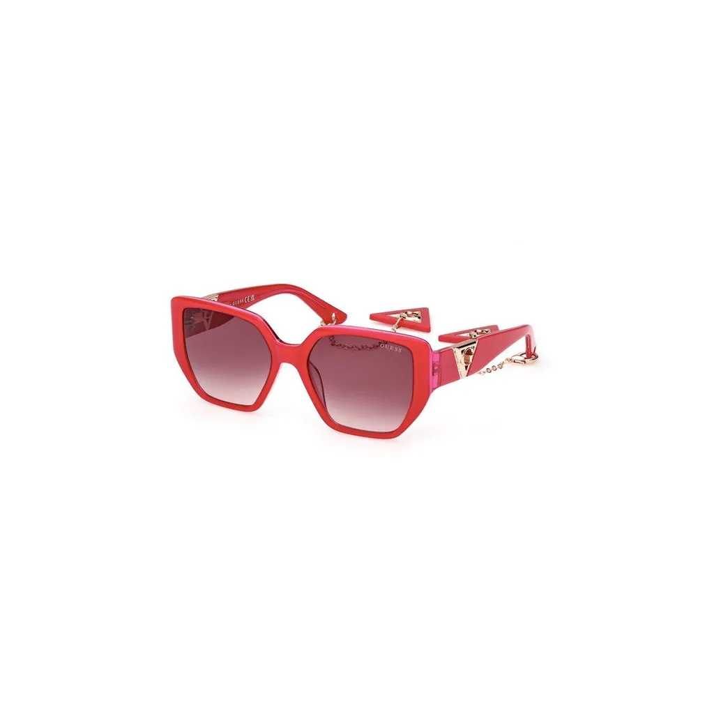 Guess Geometric Frame Sunglasses