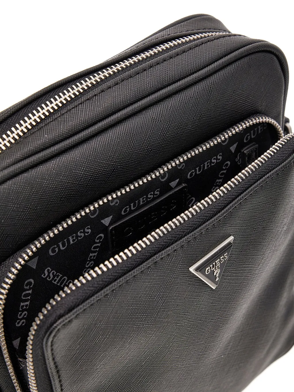 Guess Milano Zipped Messenger Bag