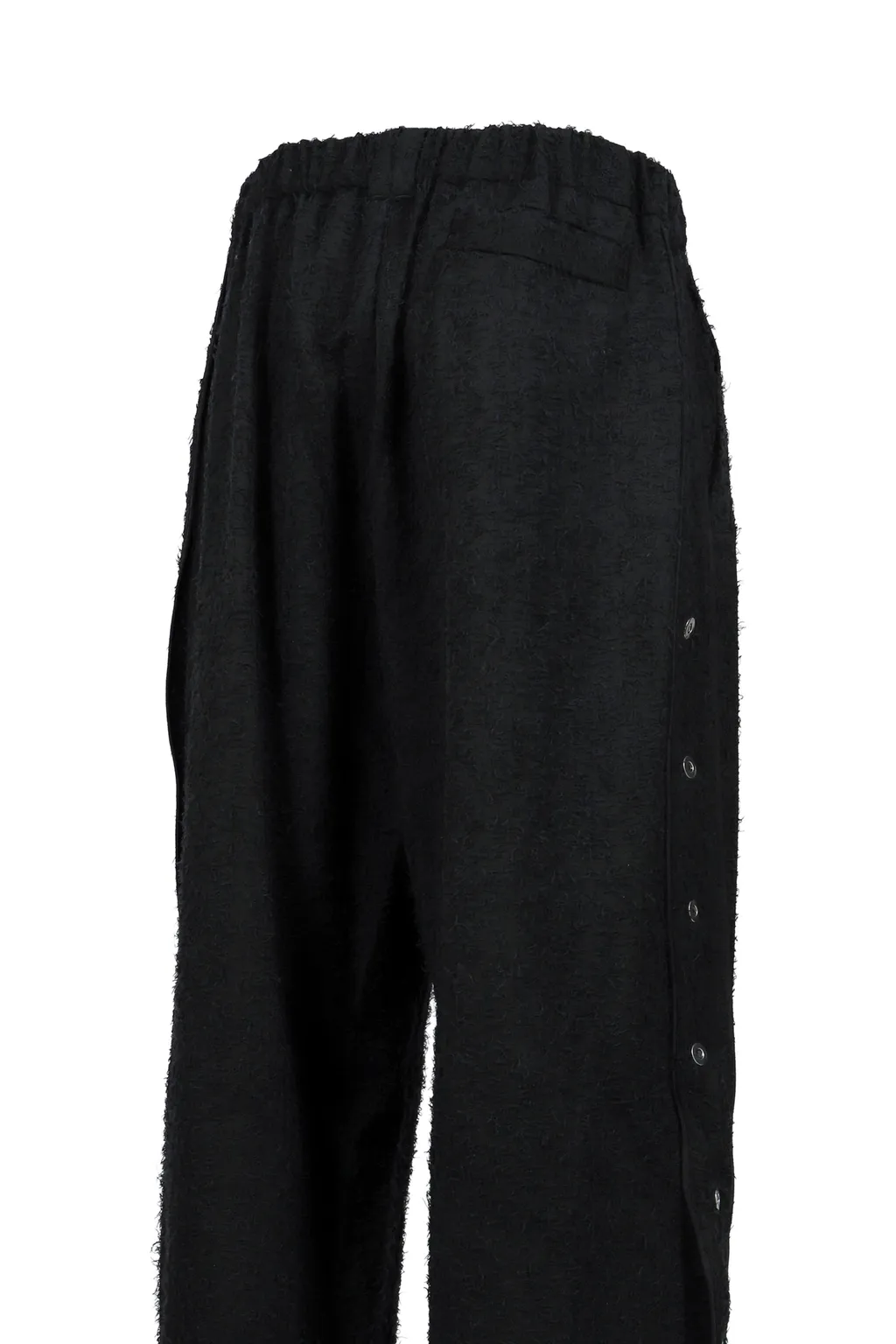 Flyinghair Side Snap Trouser / Core Blk