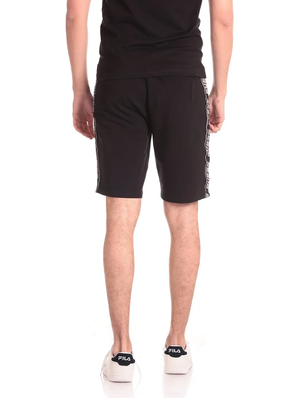 Guess Eco Arlo Logo Tape Shorts