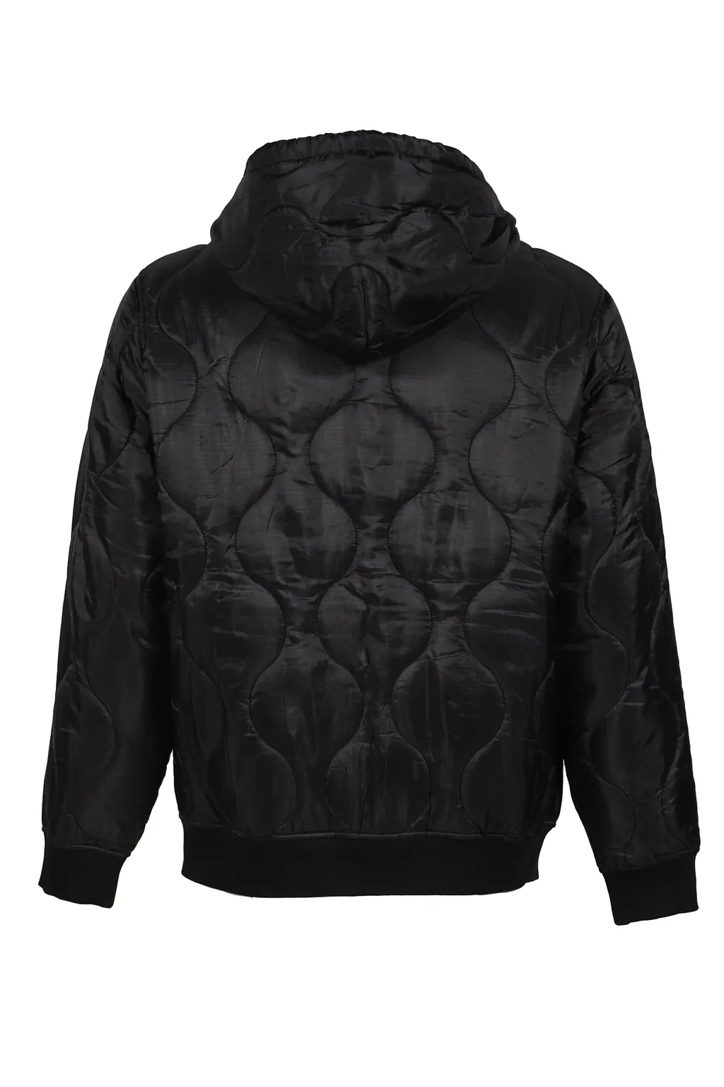 Liner Zip Hoodie / Black