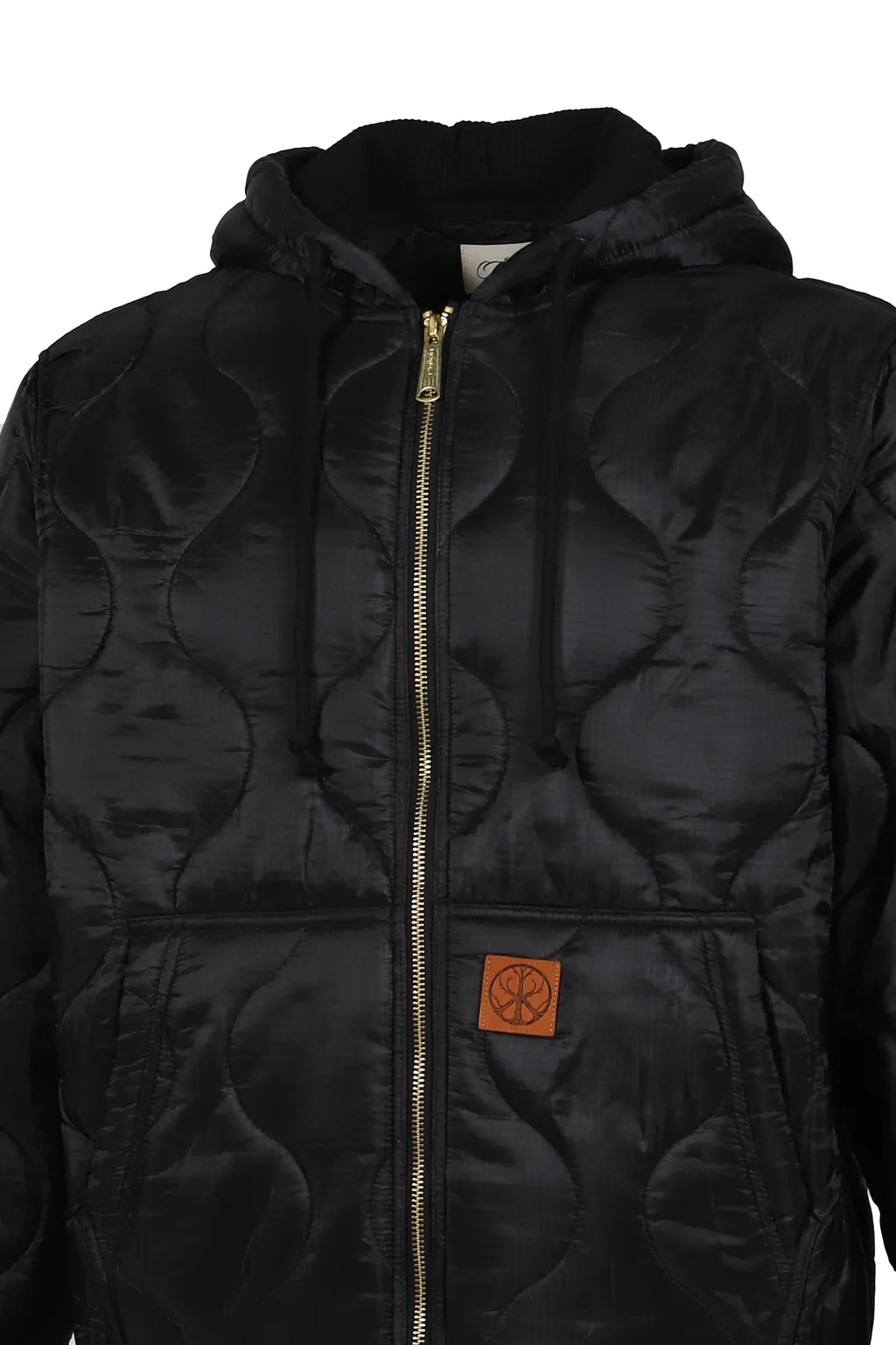 Liner Zip Hoodie / Black