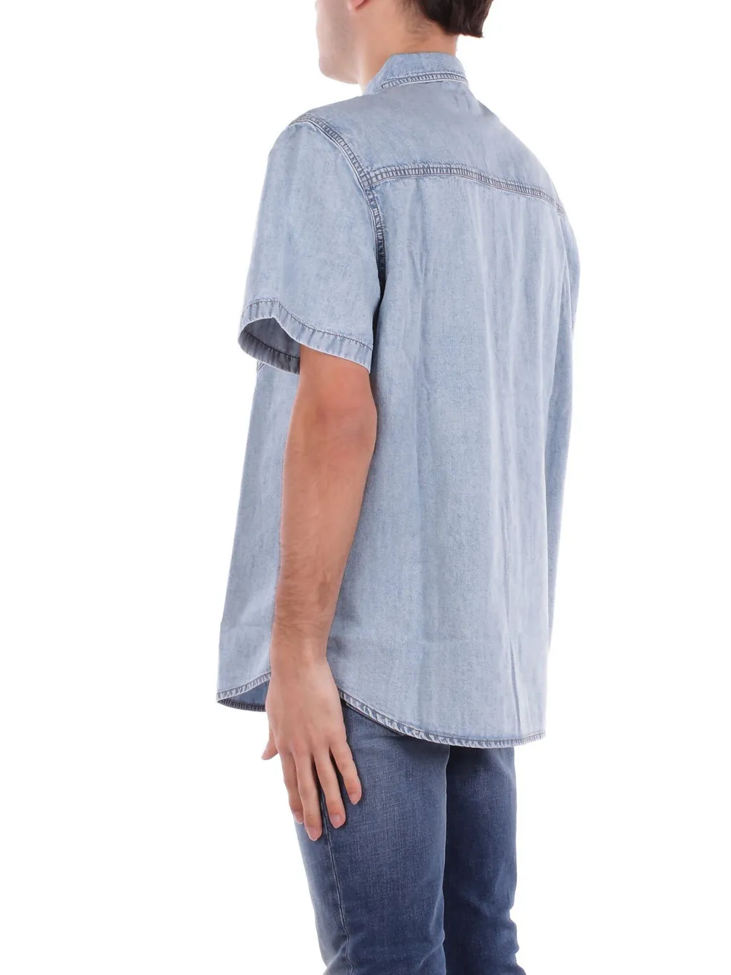 Guess Short-Sleeved Denim Shirt
