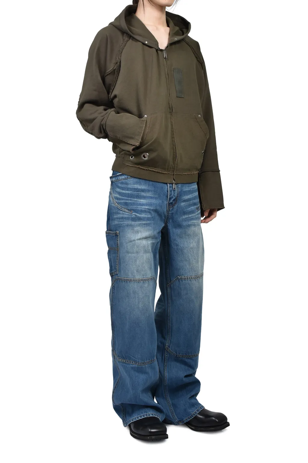 Endrick Damaged Denim Pants / Lt. Blu