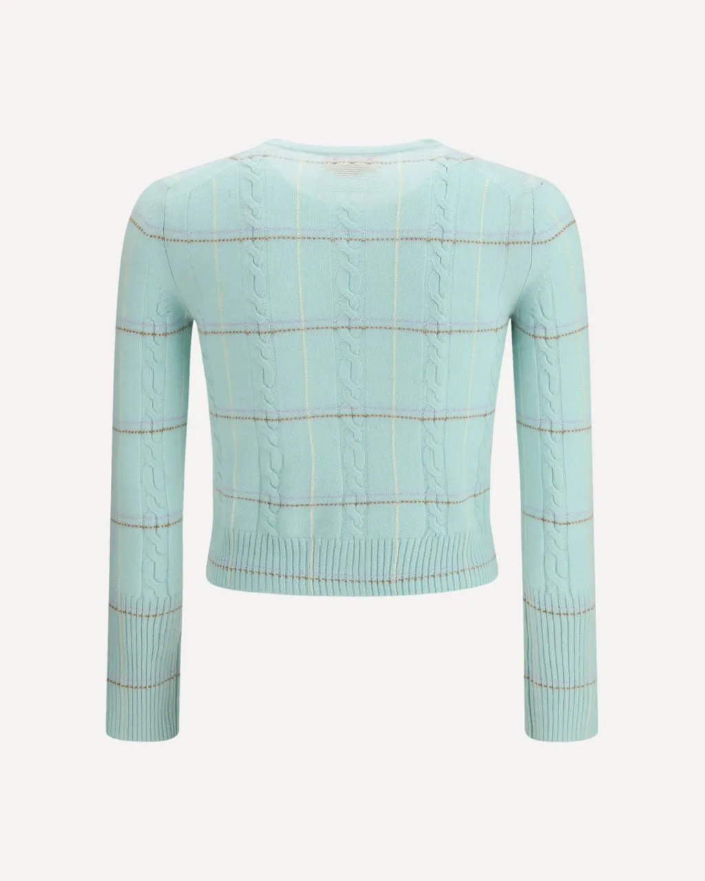 Guest In Residence Jane Check Cardigan