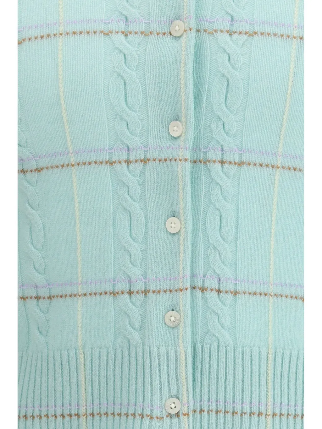 Guest In Residence Jane Check Cardigan
