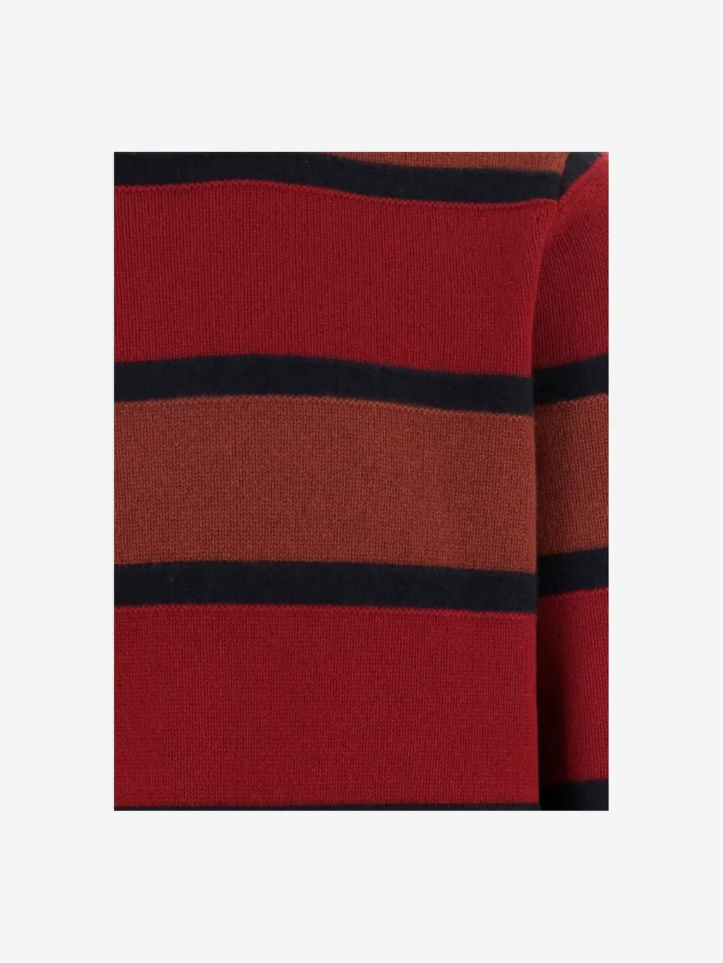 Guest In Residence Striped Cashmere Knitwear