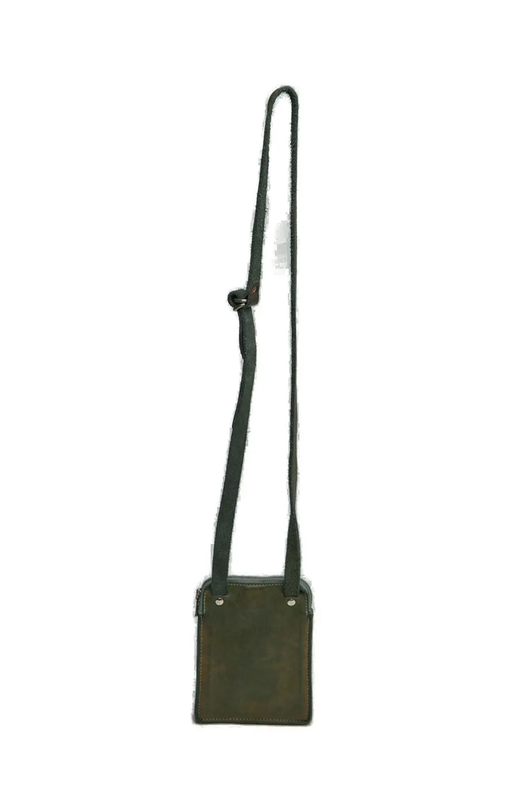 Guidi Zip-Up Small Shoulder Bag