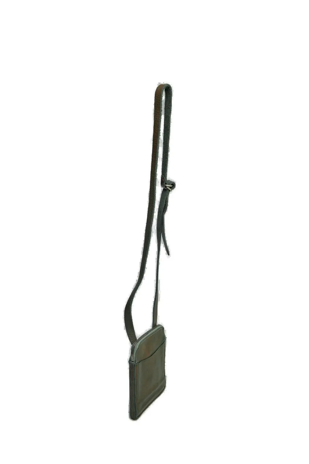 Guidi Zip-Up Small Shoulder Bag