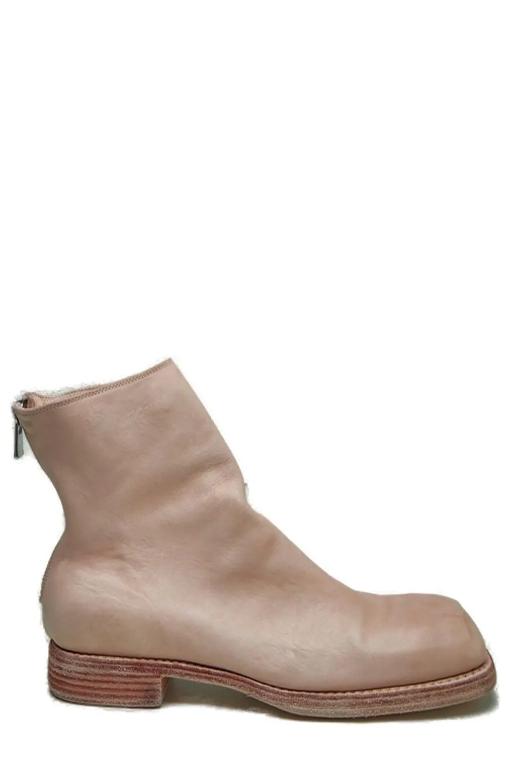 Guidi Back Zipped Mid Boots