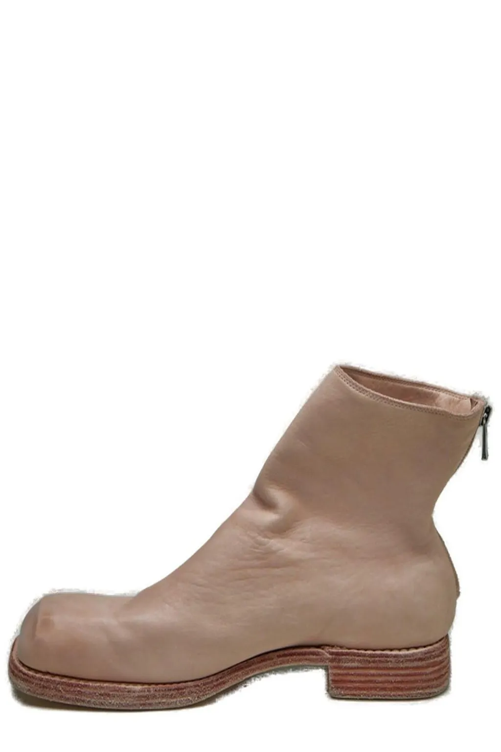Guidi Back Zipped Mid Boots