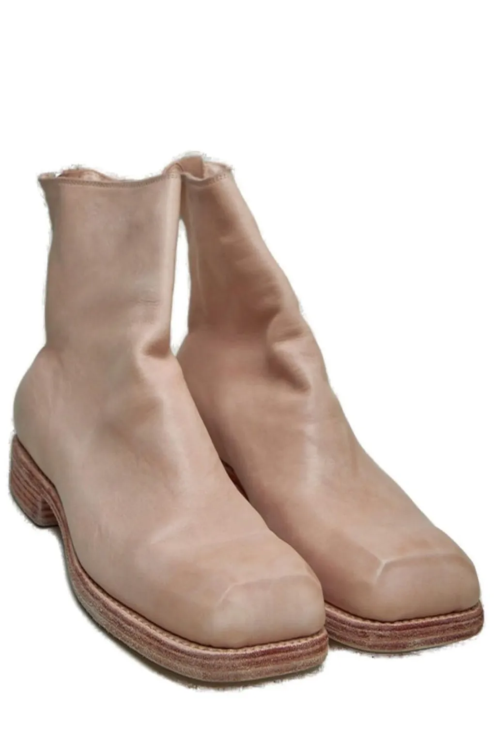 Guidi Back Zipped Mid Boots