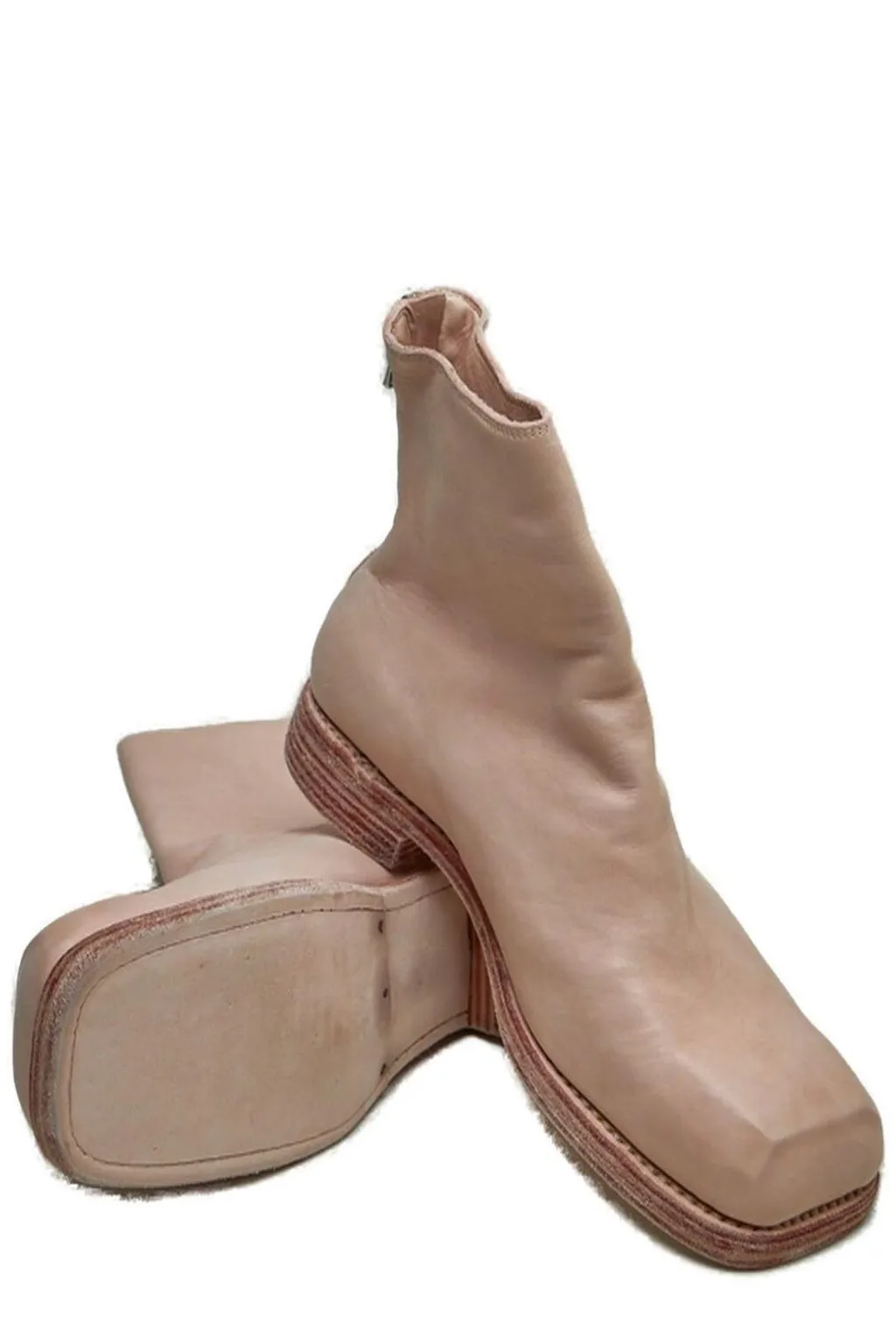 Guidi Back Zipped Mid Boots