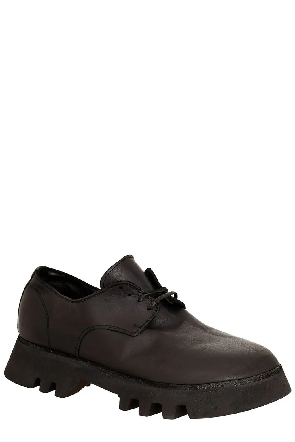 Guidi Chunky Sole Zoomorphic Derby Shoes