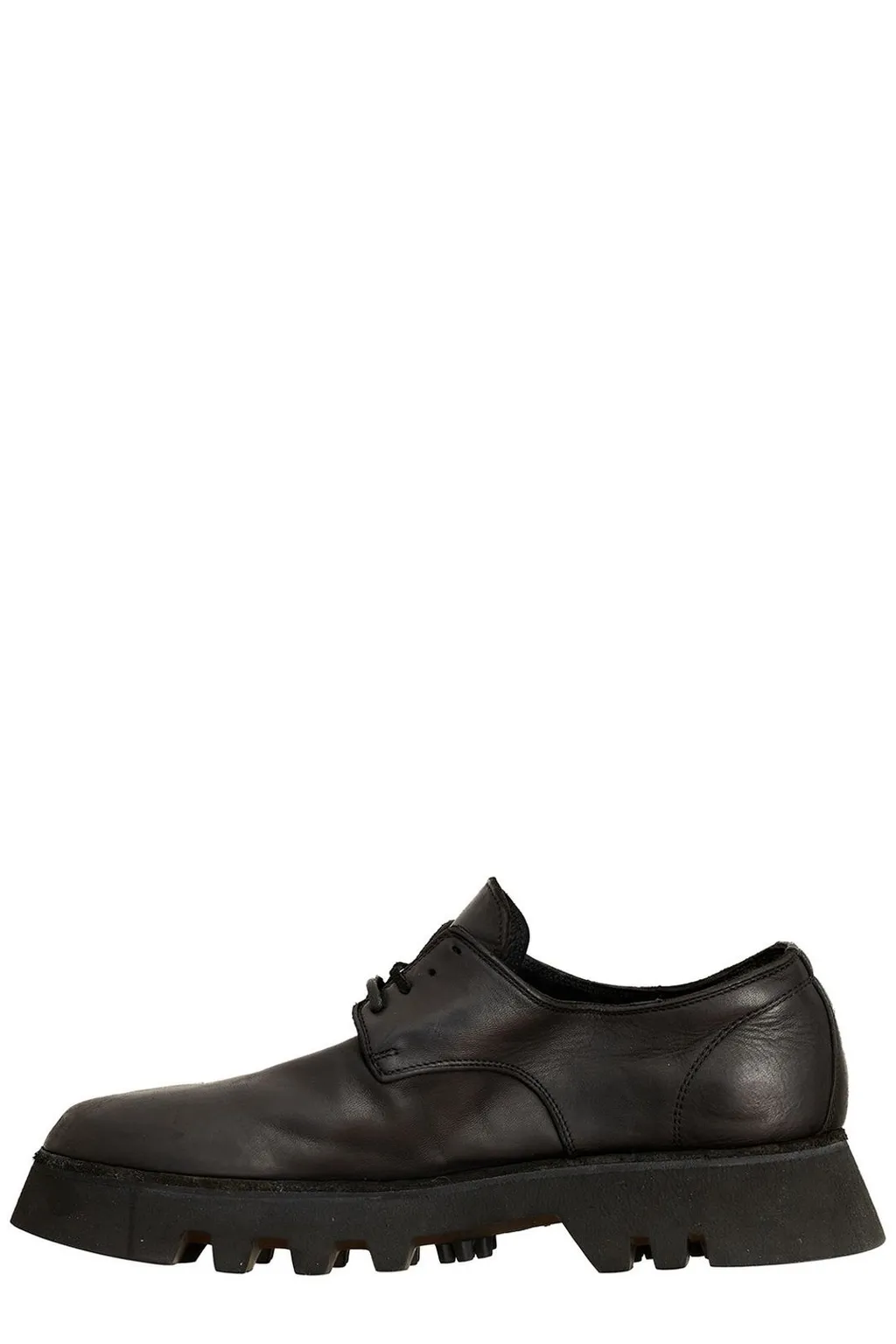 Guidi Chunky Sole Zoomorphic Derby Shoes