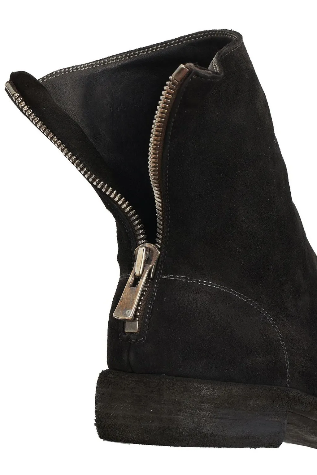 Guidi Back Zip Detail Ankle Boots