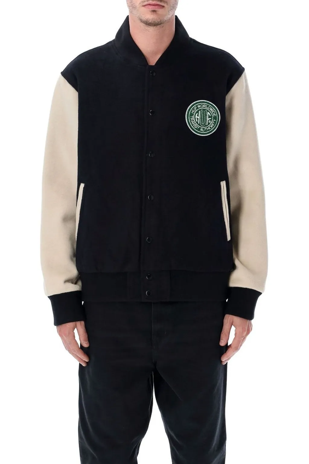 Huf Global Transit Varsity Jacket