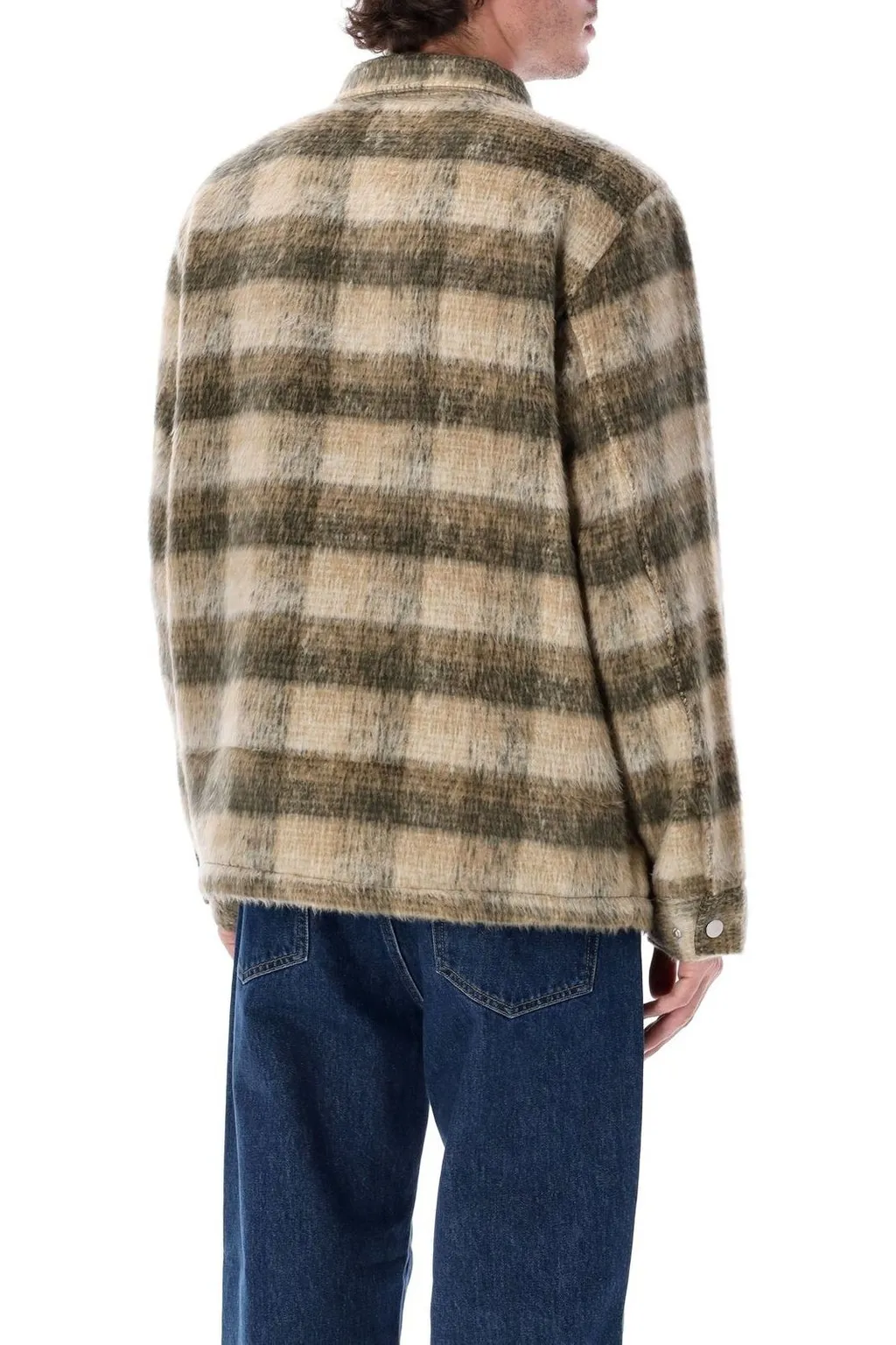 Huf Megablast Plaid Fuzzy Jacket